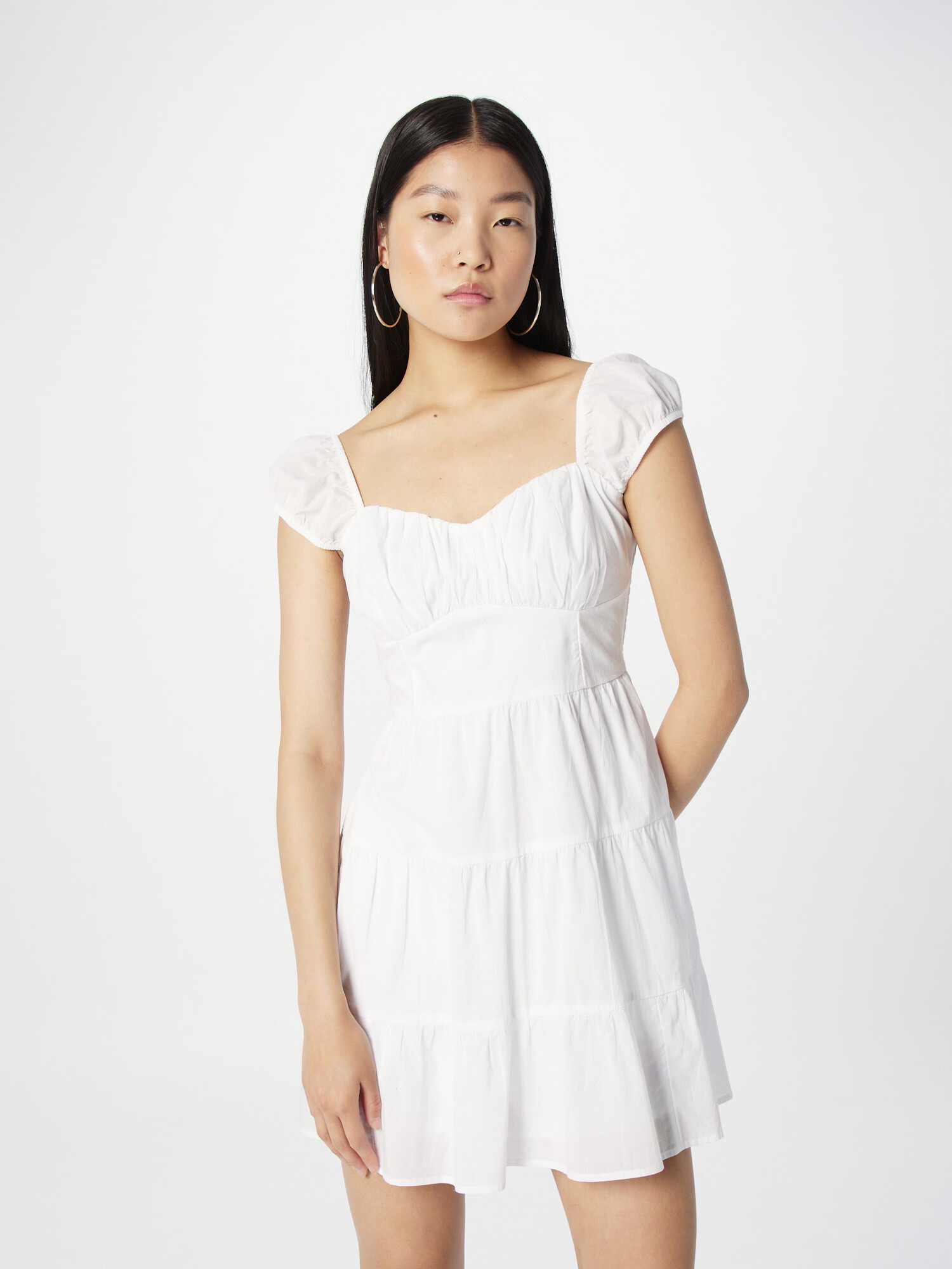 HOLLISTER Rochie de vară alb - Pled.ro