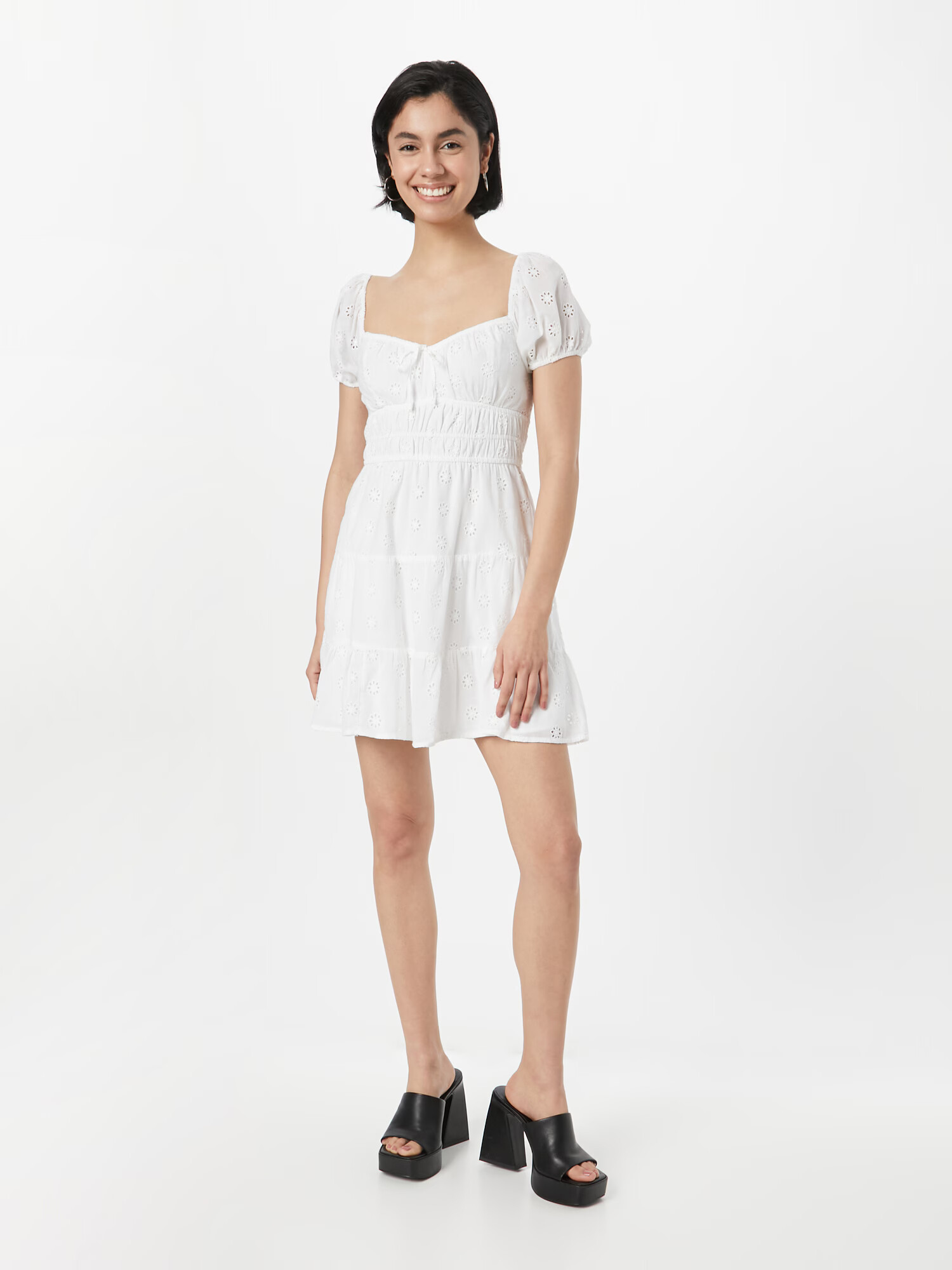 HOLLISTER Rochie de vară alb murdar - Pled.ro