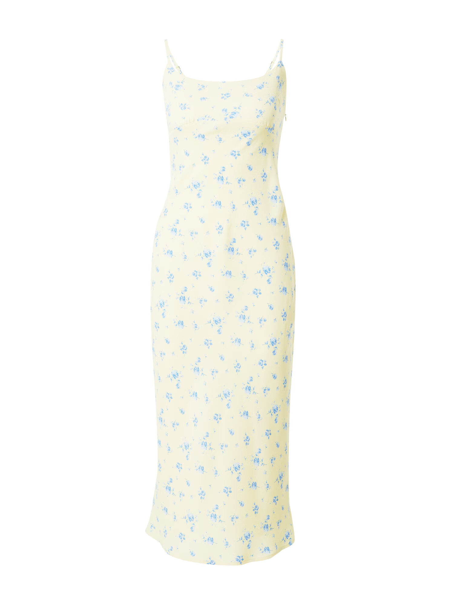 HOLLISTER Rochie de vară albastru / albastru deschis / galben pastel - Pled.ro