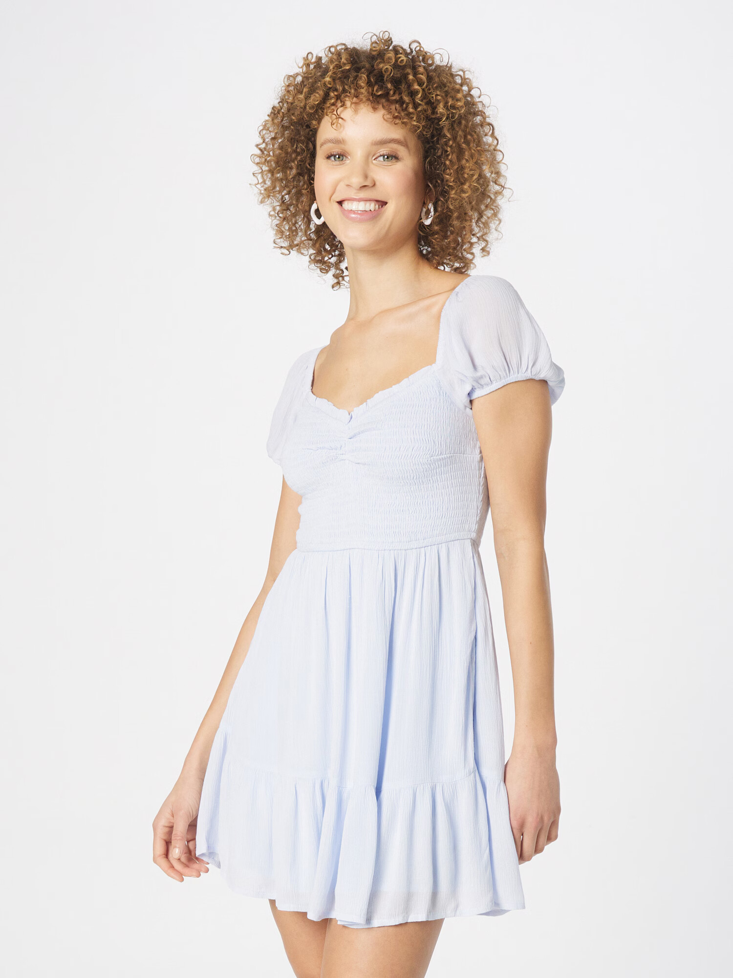 HOLLISTER Rochie de vară albastru deschis - Pled.ro