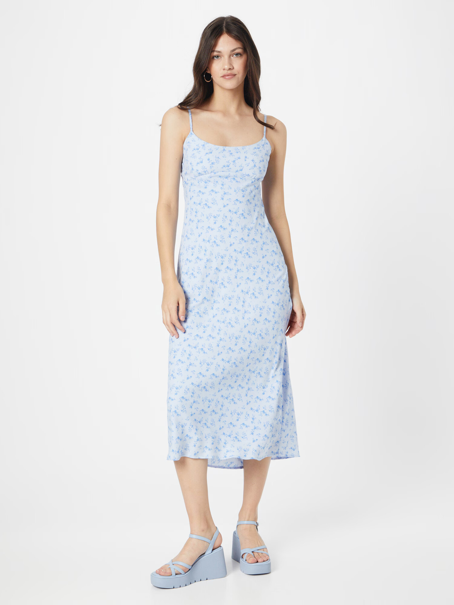 HOLLISTER Rochie de vară azur / albastru deschis - Pled.ro