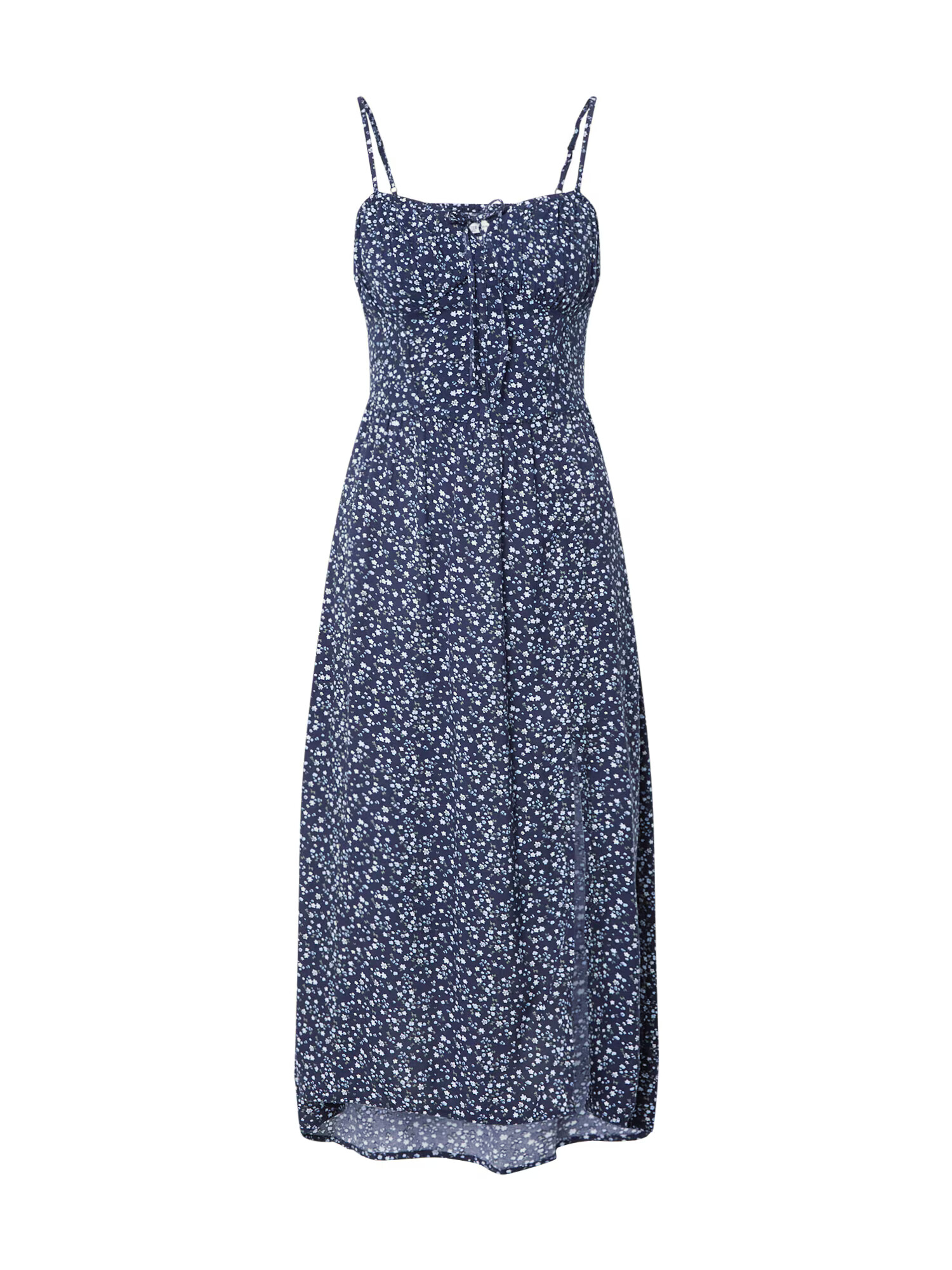 HOLLISTER Rochie de vară bleumarin / albastru deschis / verde / alb - Pled.ro