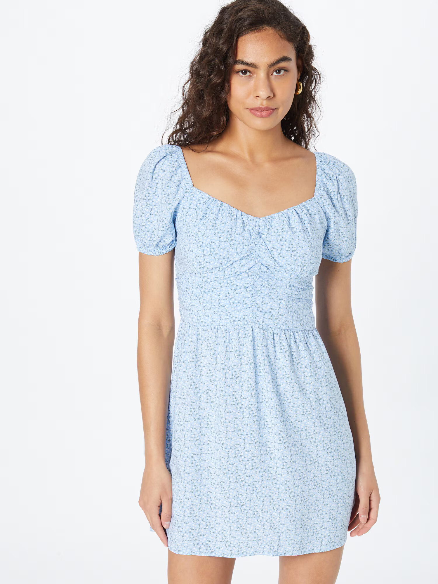 HOLLISTER Rochie de vară 'EMEA' albastru / albastru deschis / alb murdar - Pled.ro