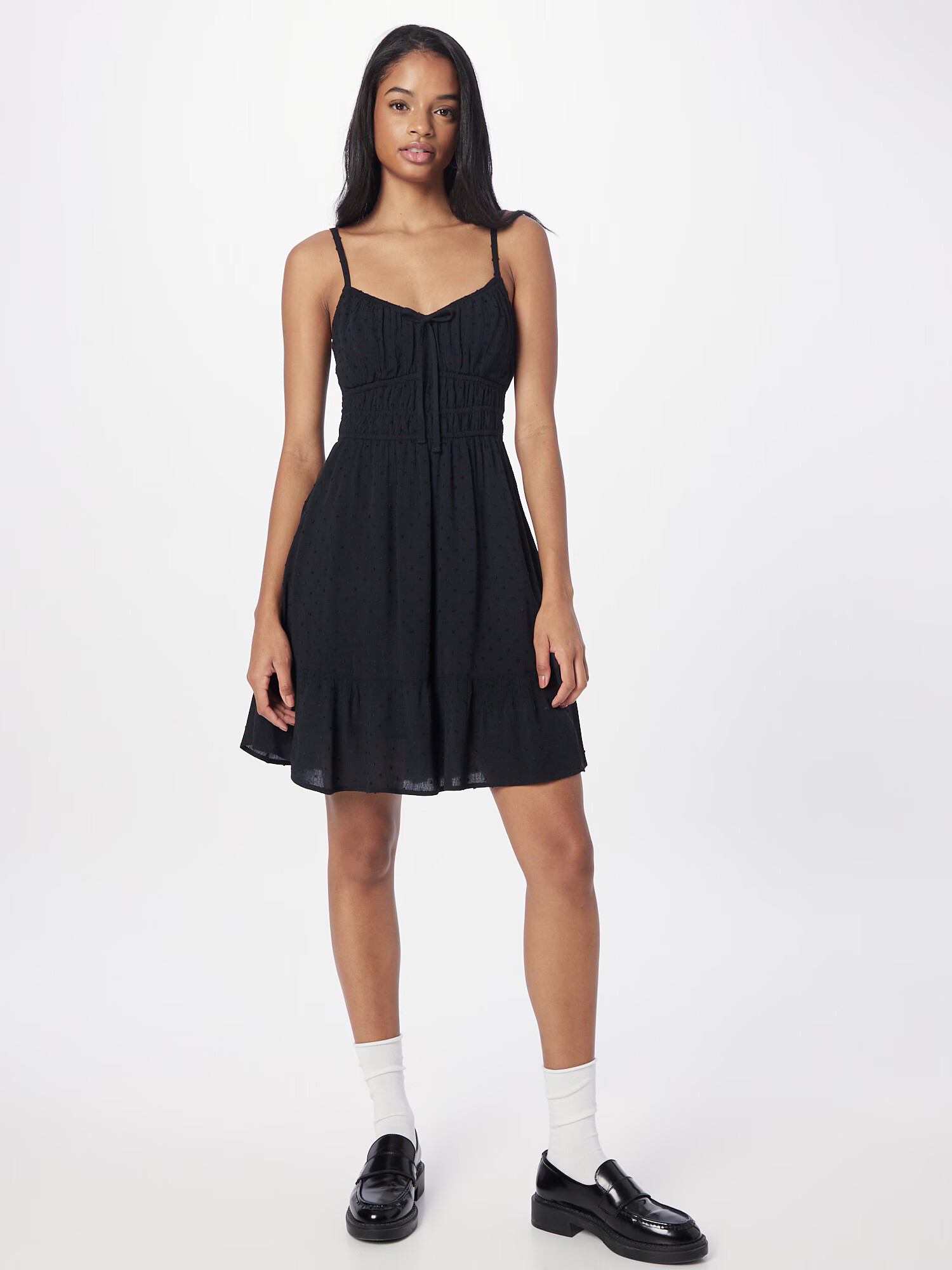 HOLLISTER Rochie de vară negru - Pled.ro