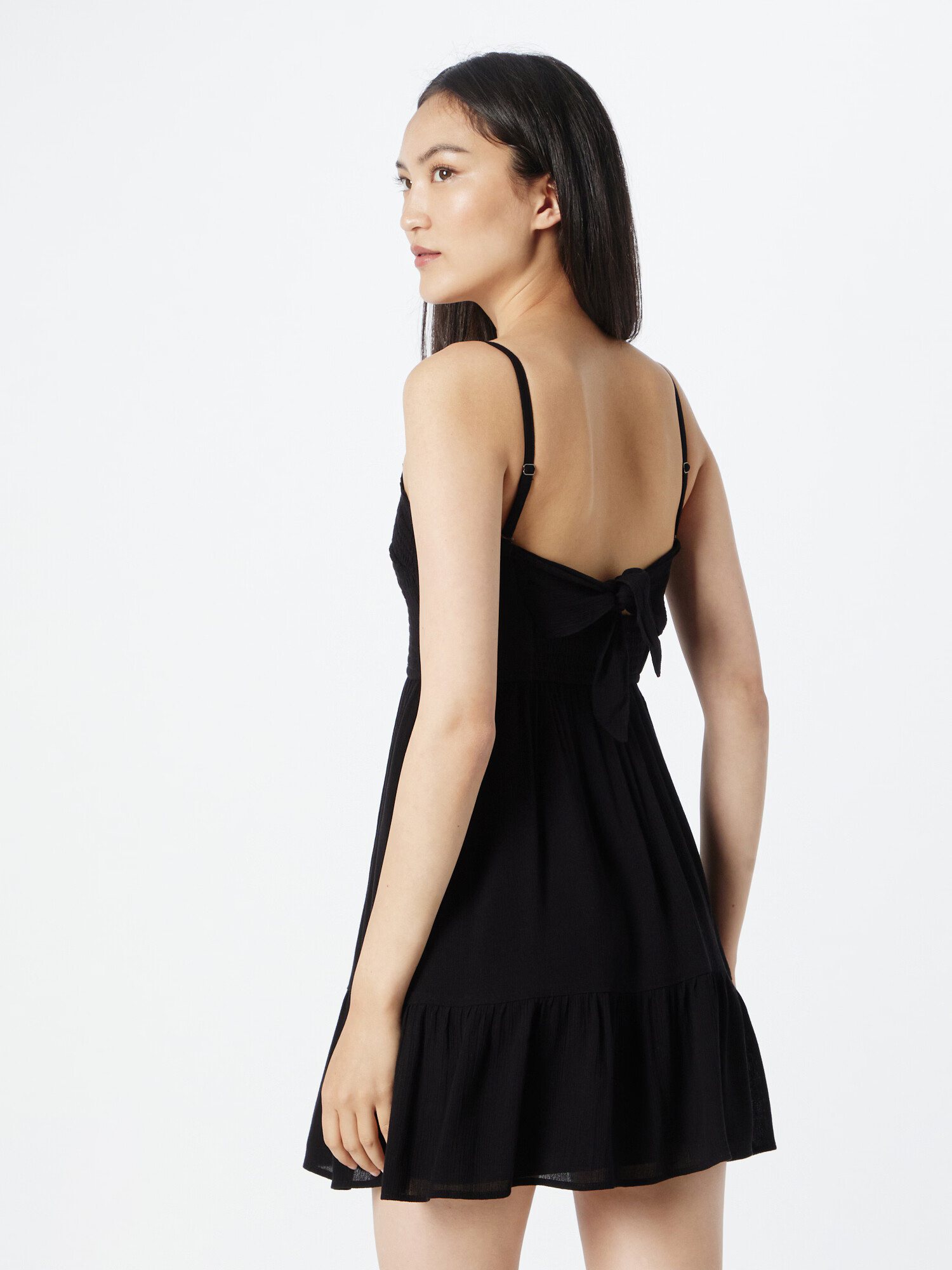 HOLLISTER Rochie de vară negru - Pled.ro