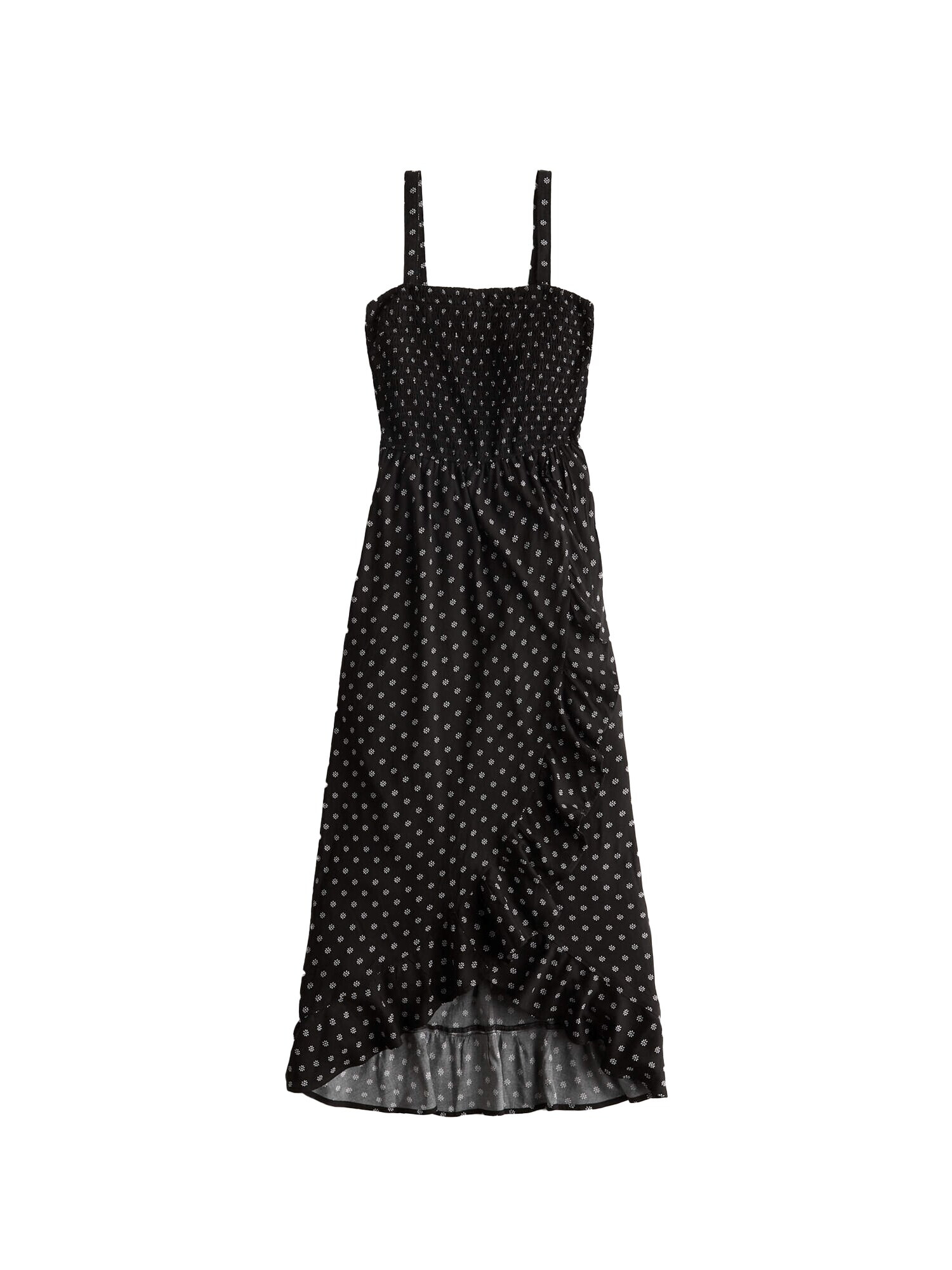 HOLLISTER Rochie de vară negru / alb - Pled.ro