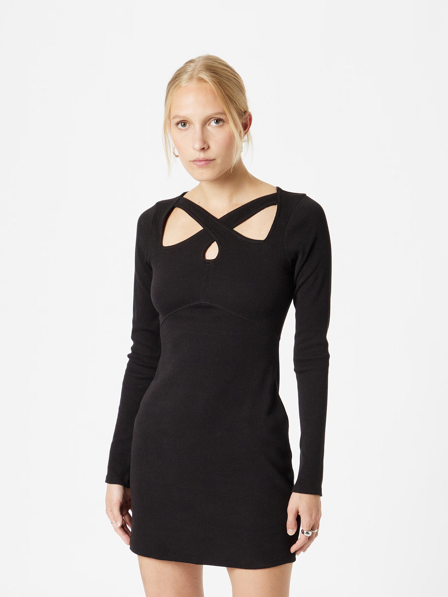 HOLLISTER Rochie 'EUPHORIA' negru - Pled.ro