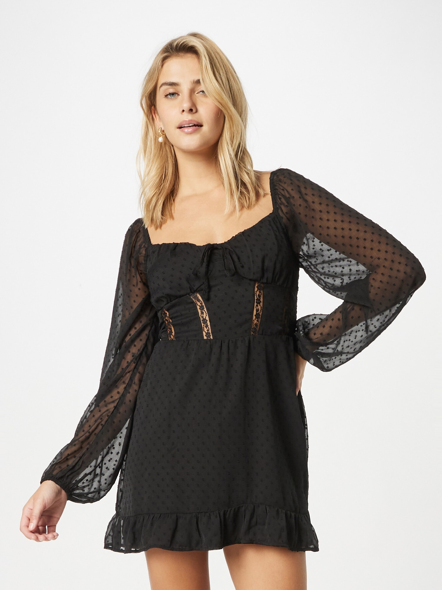 HOLLISTER Rochie negru - Pled.ro