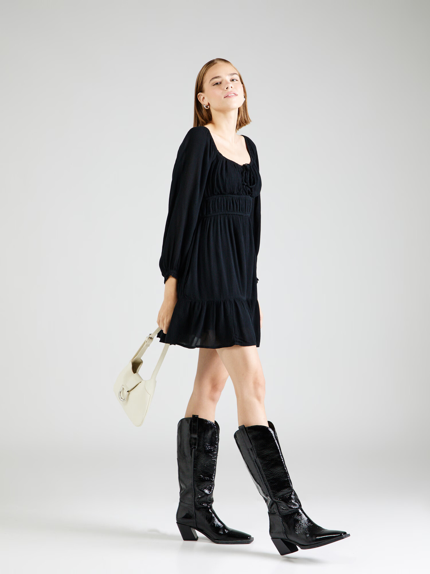 HOLLISTER Rochie negru - Pled.ro