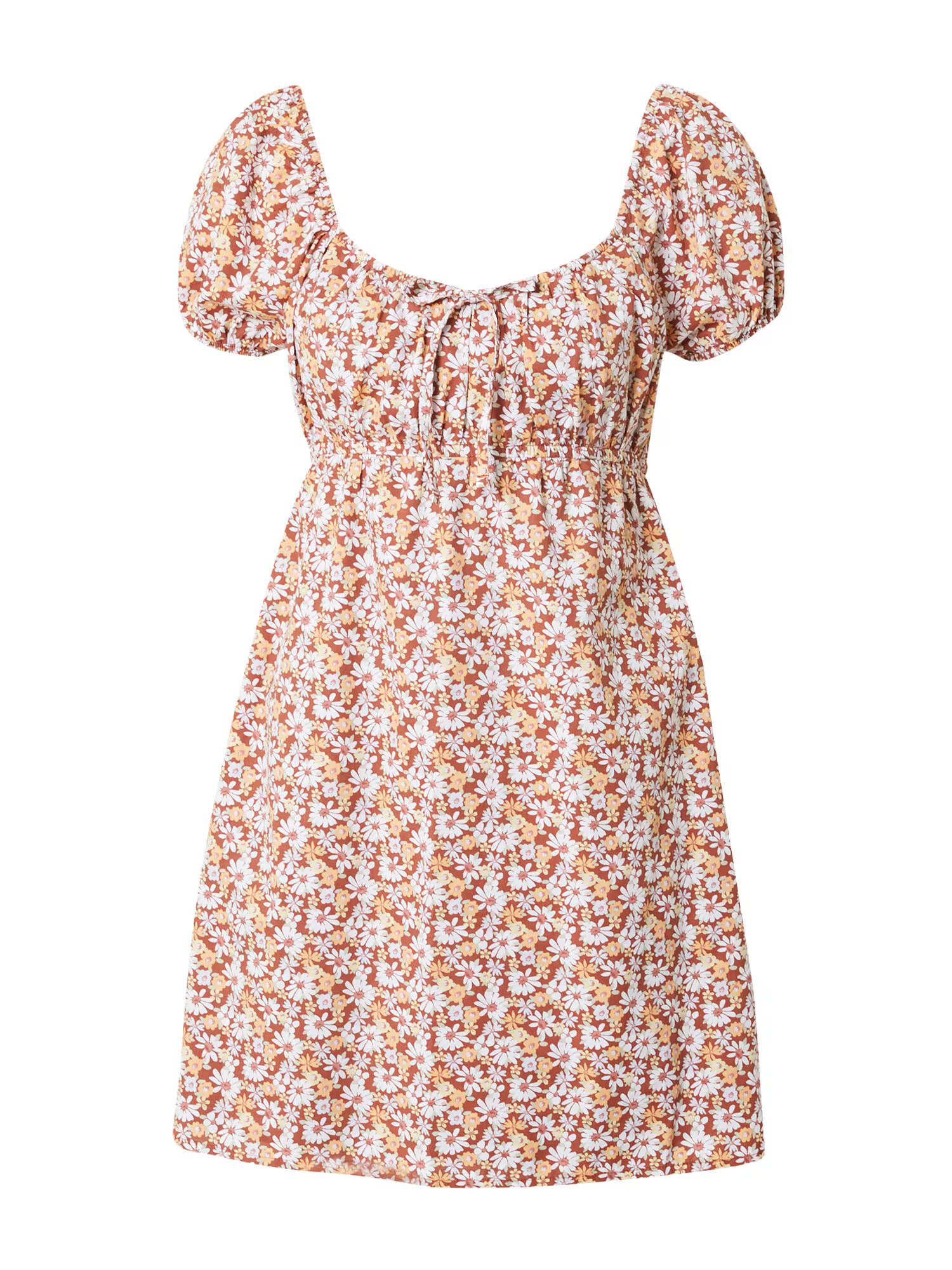 HOLLISTER Rochie nisipiu / castaniu / roz pal / alb murdar - Pled.ro