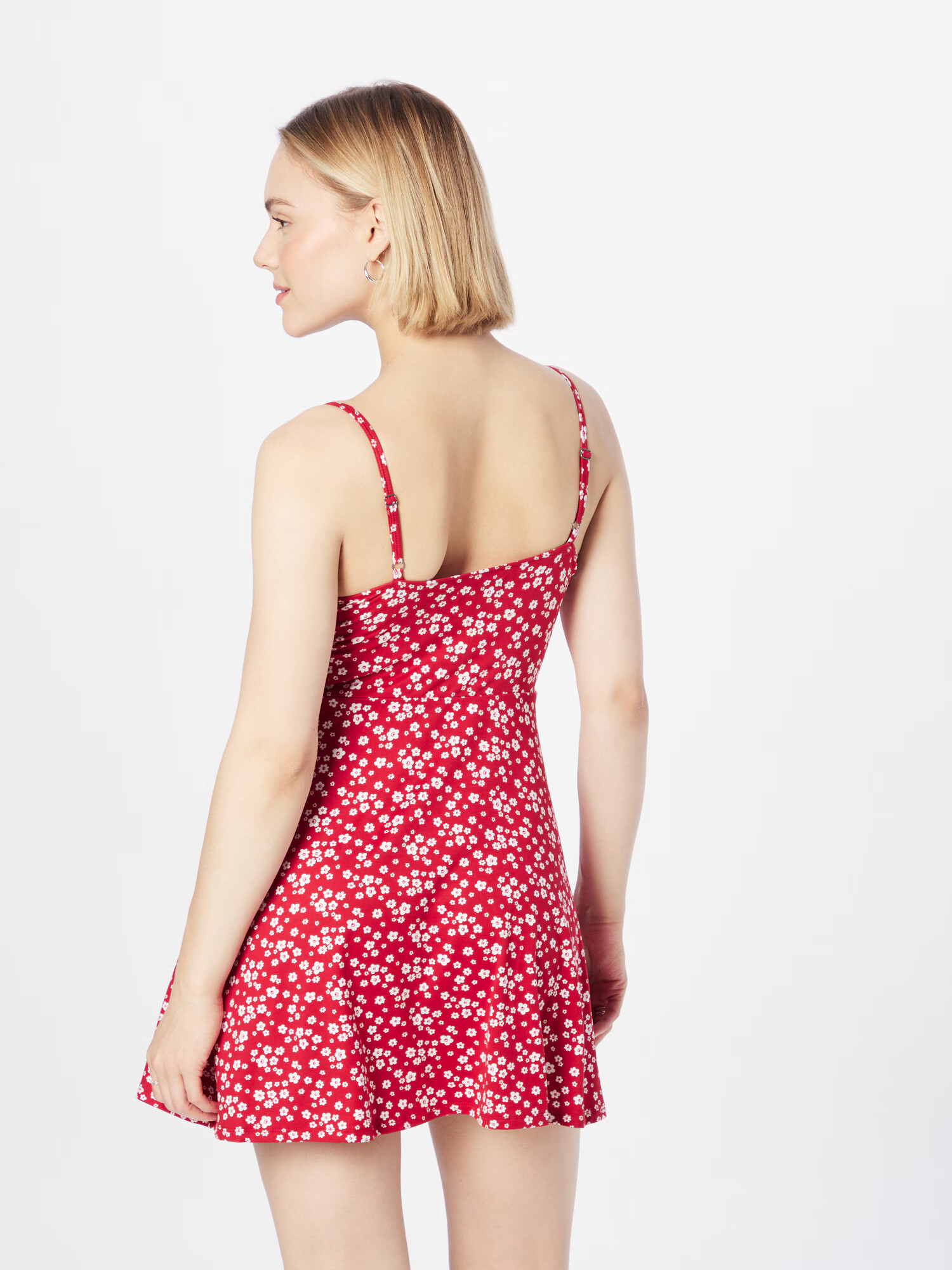 HOLLISTER Rochie roșu / alb - Pled.ro