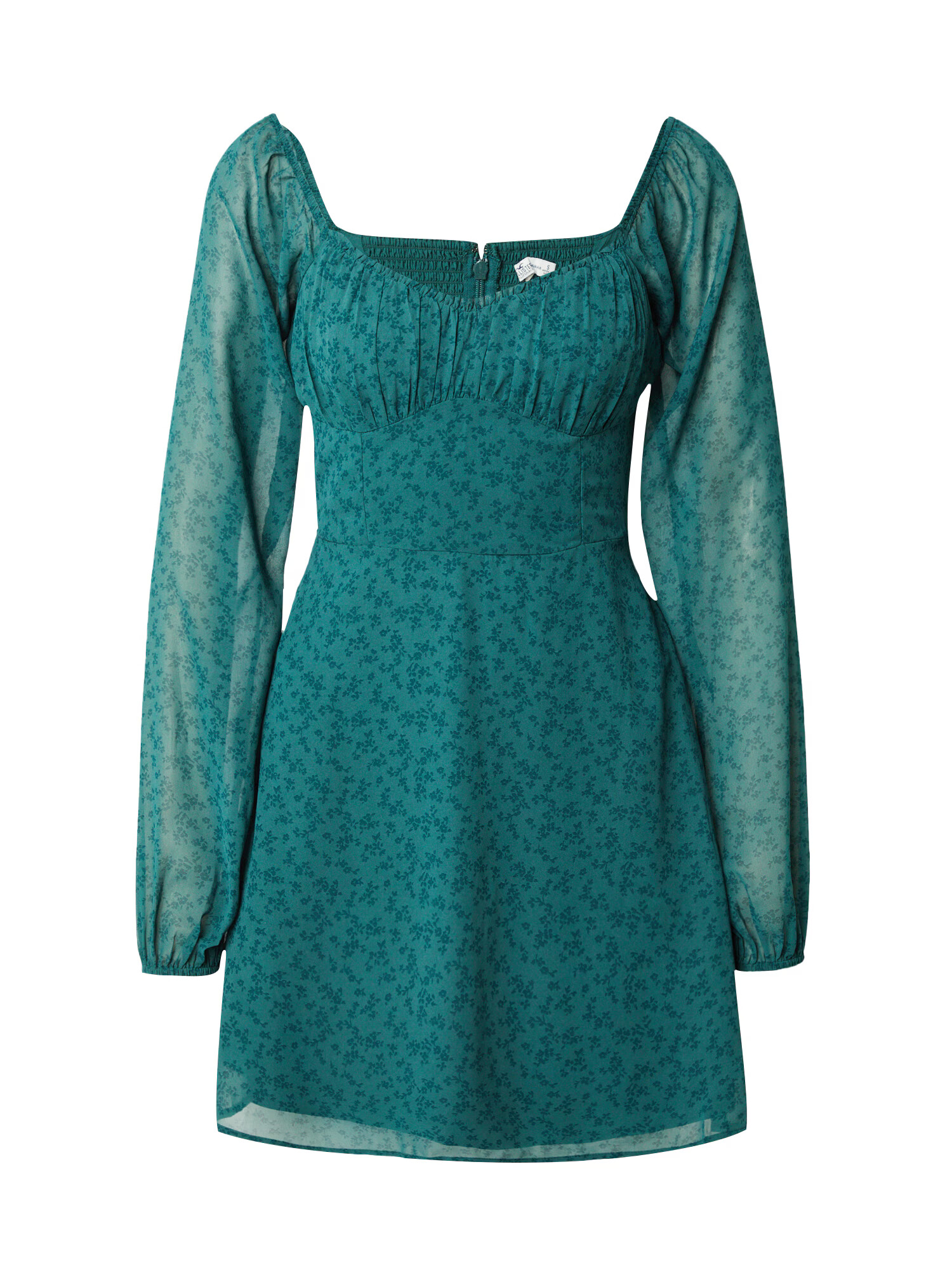 HOLLISTER Rochie 'SWEETHEART' albastru închis / verde închis - Pled.ro