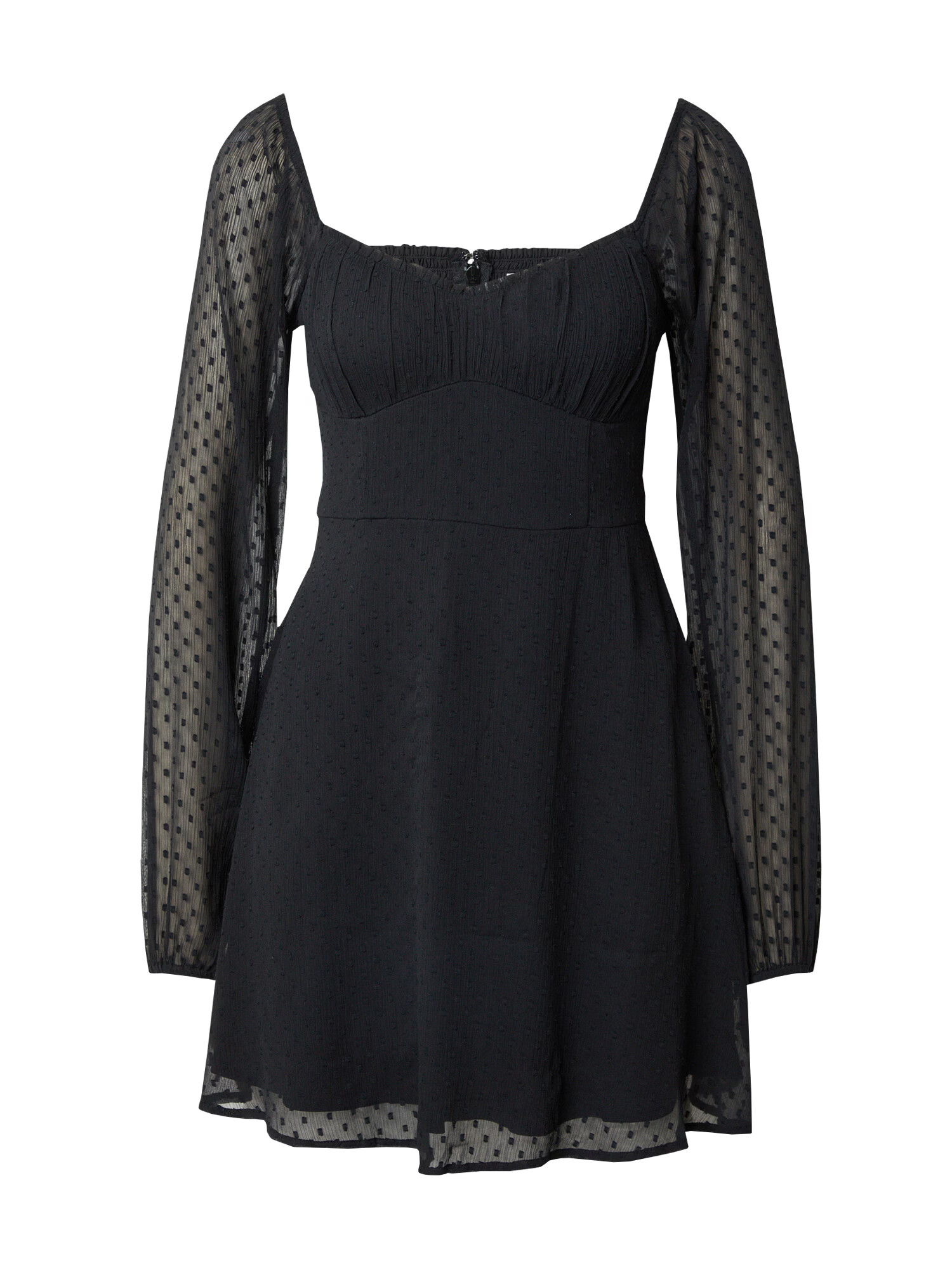 HOLLISTER Rochie 'SWEETHEART' negru - Pled.ro