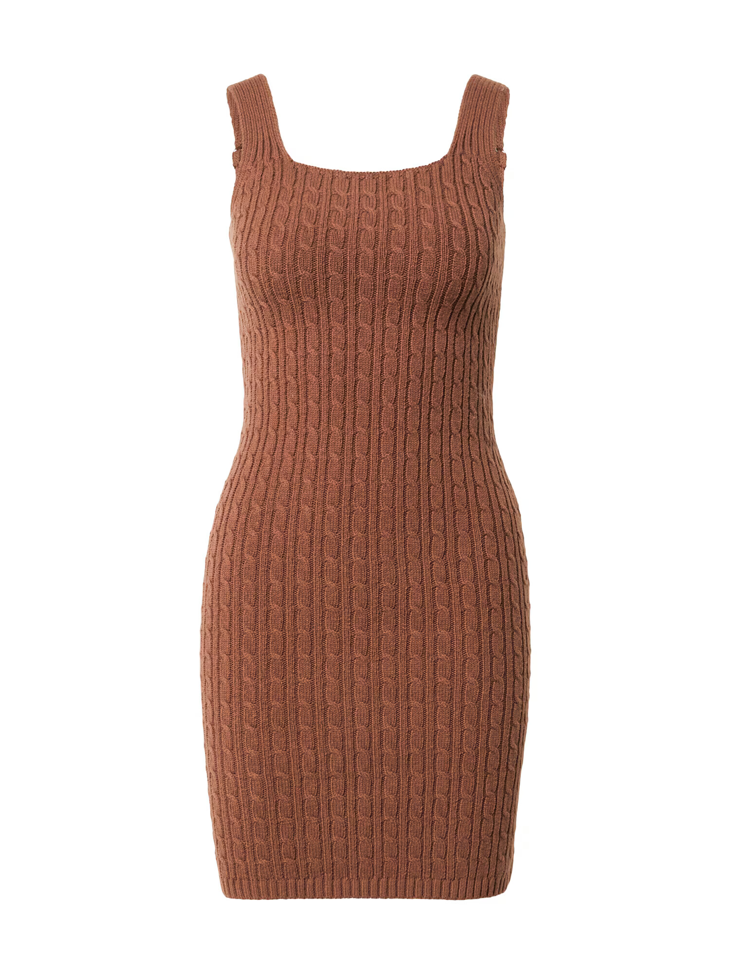 HOLLISTER Rochie tricotat maro - Pled.ro