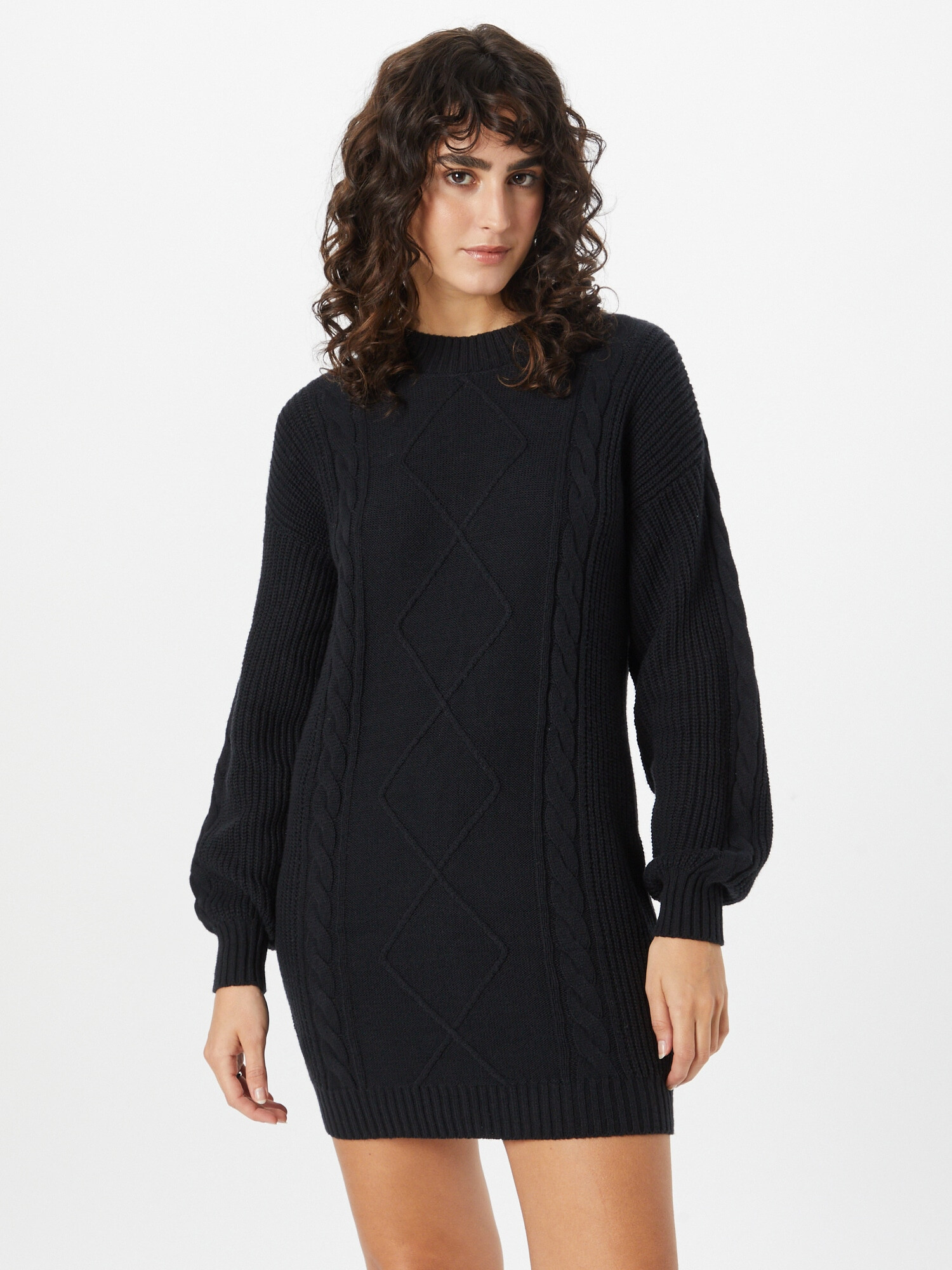 HOLLISTER Rochie tricotat negru - Pled.ro