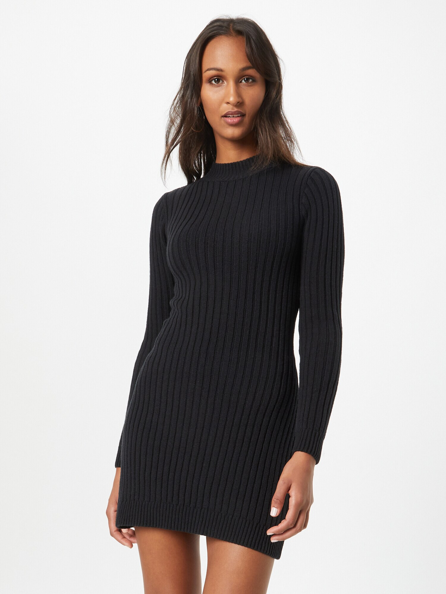 HOLLISTER Rochie tricotat negru - Pled.ro