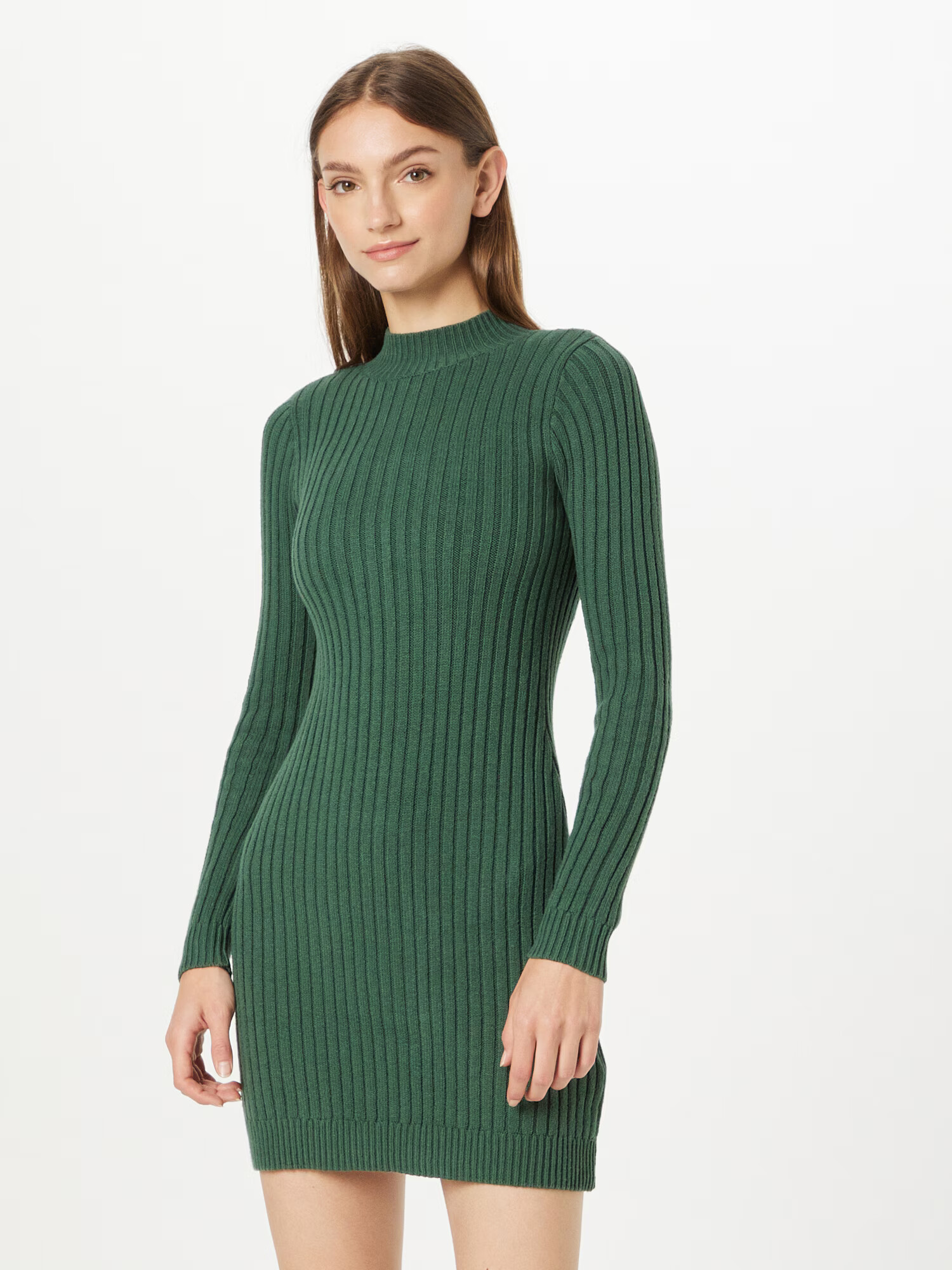 HOLLISTER Rochie tricotat verde închis - Pled.ro