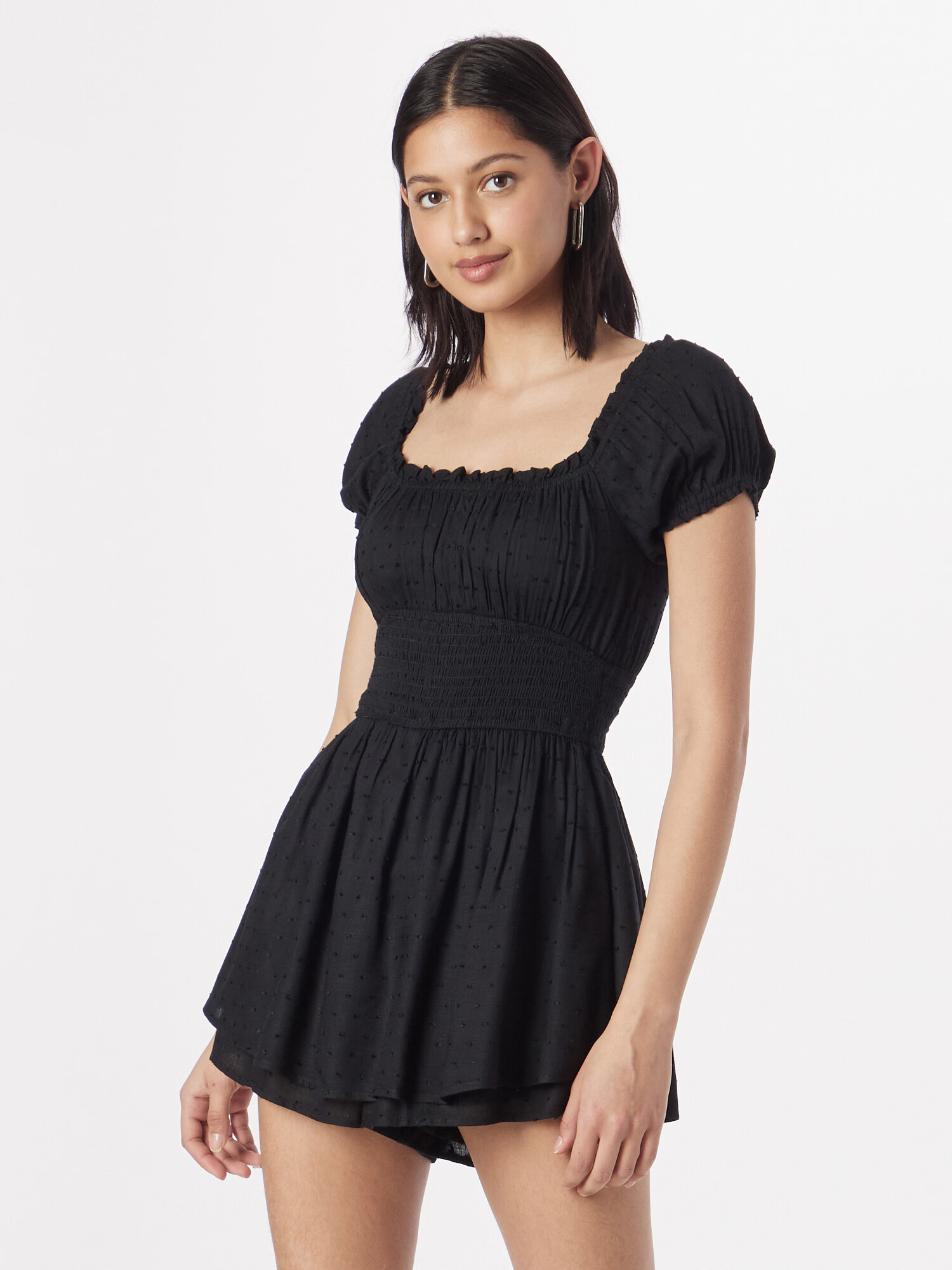 HOLLISTER Salopeta negru - Pled.ro