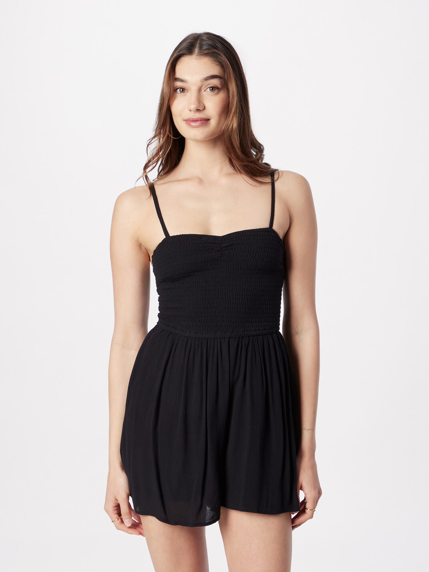 HOLLISTER Salopeta negru - Pled.ro