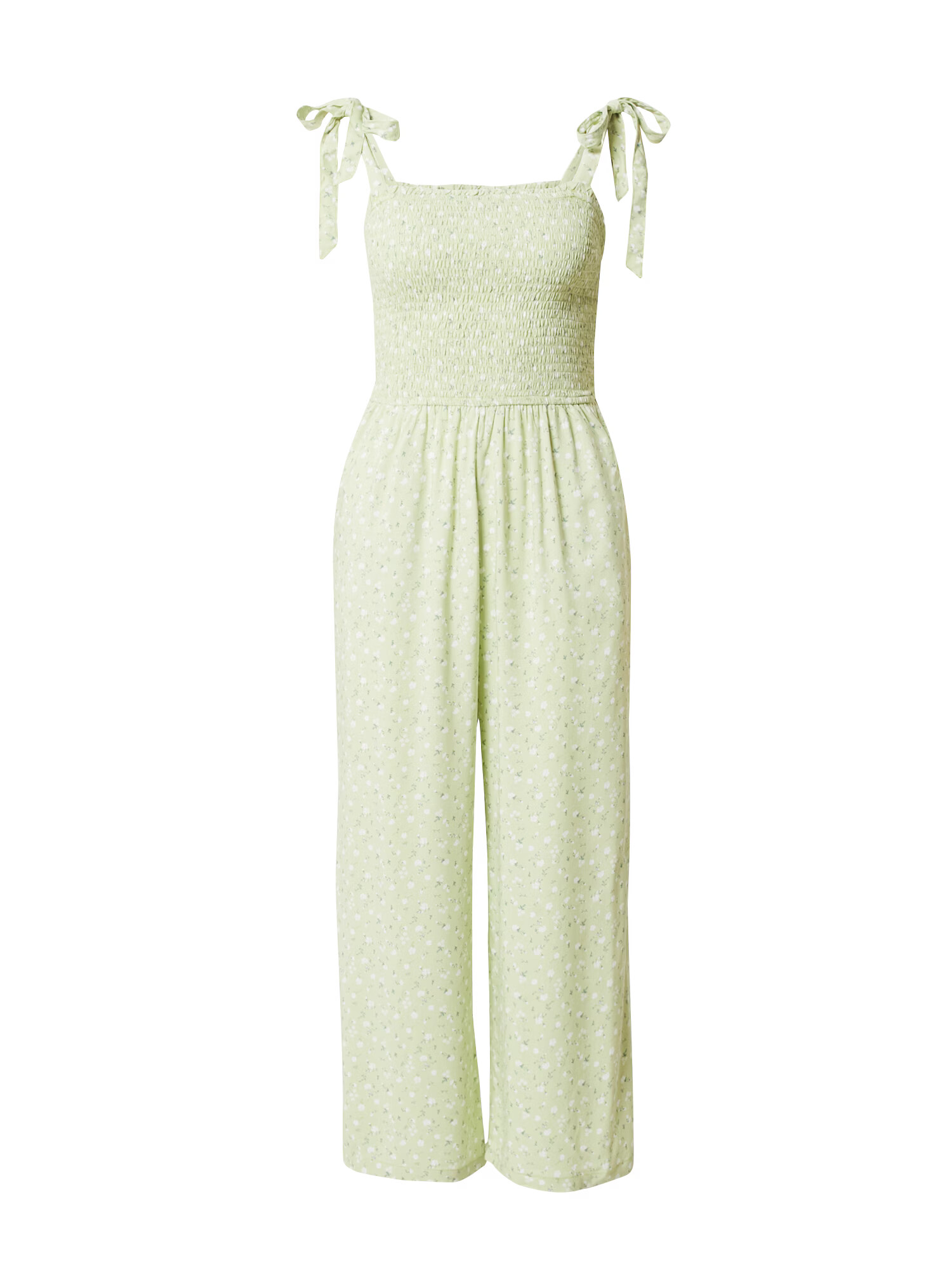 HOLLISTER Salopeta verde / verde pastel / alb - Pled.ro