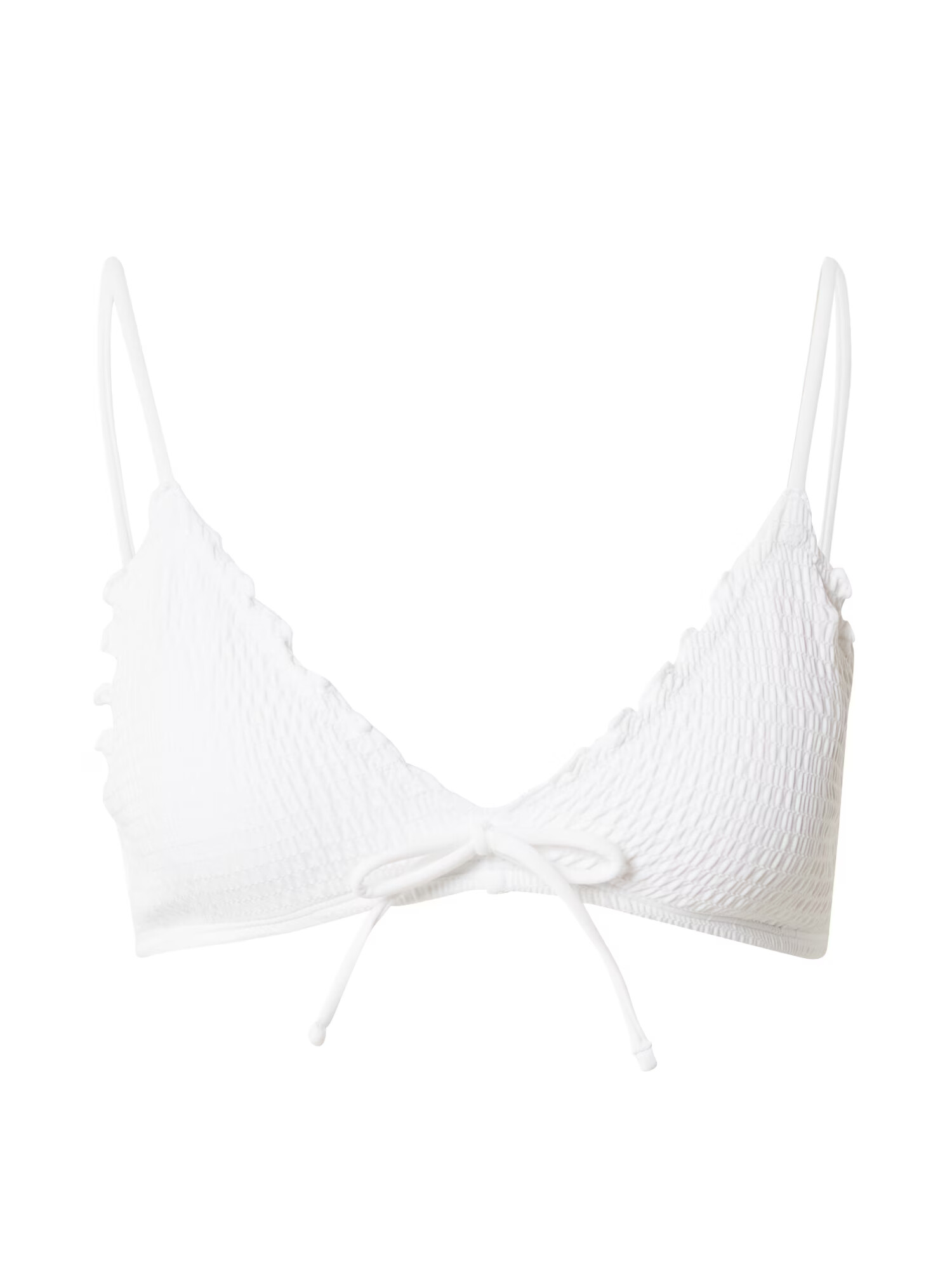 HOLLISTER Sutien costum de baie alb murdar - Pled.ro