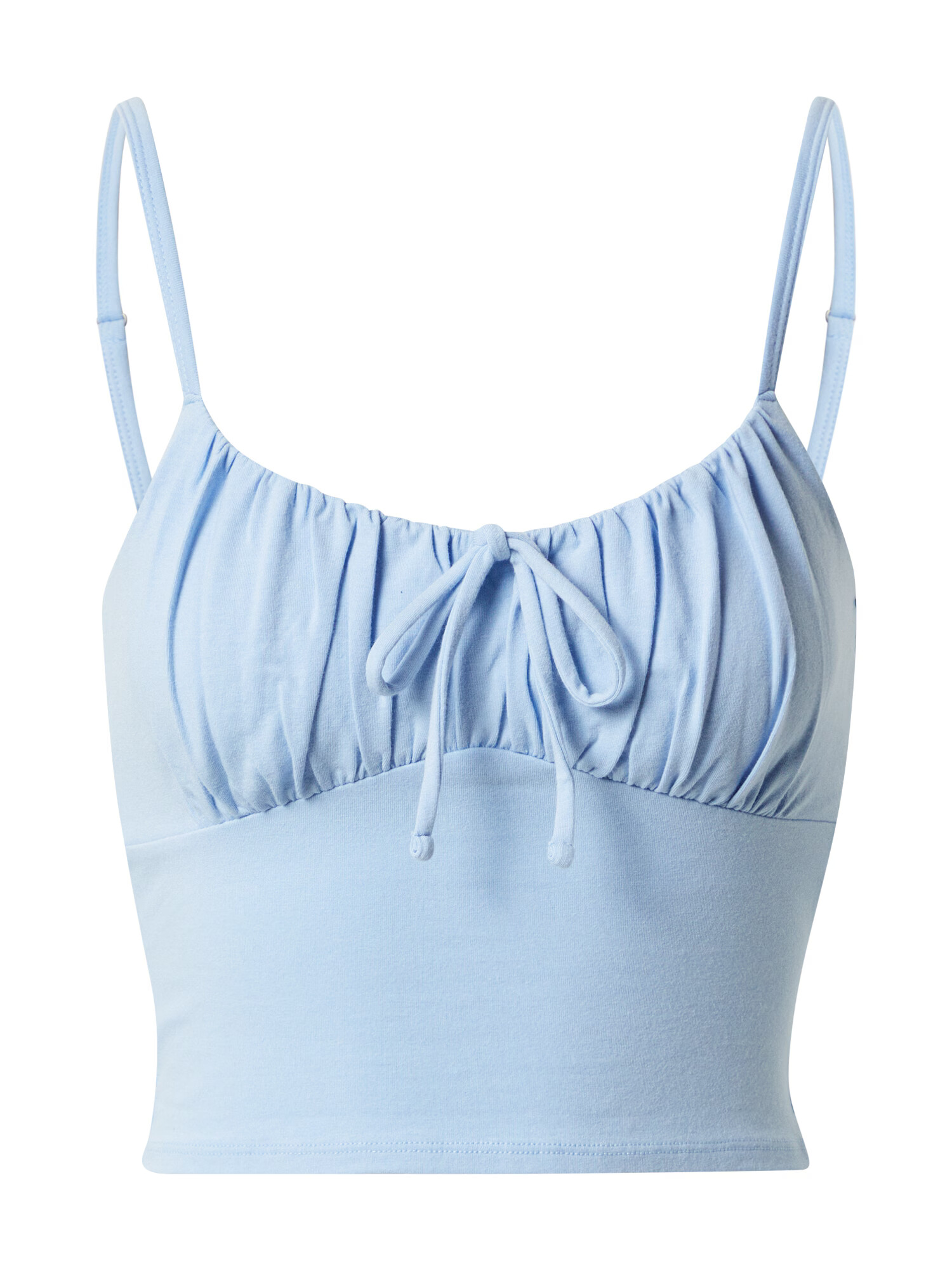 HOLLISTER Top albastru deschis - Pled.ro