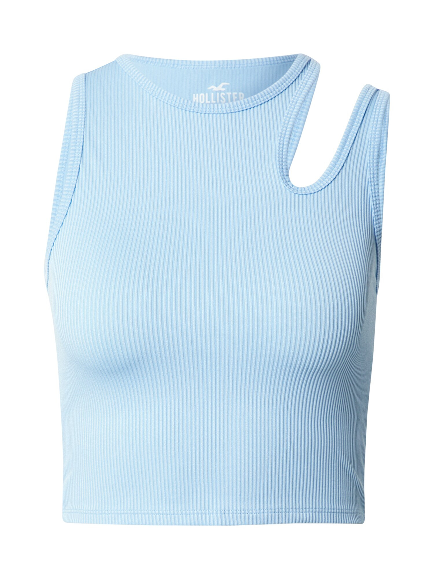 HOLLISTER Top albastru deschis - Pled.ro