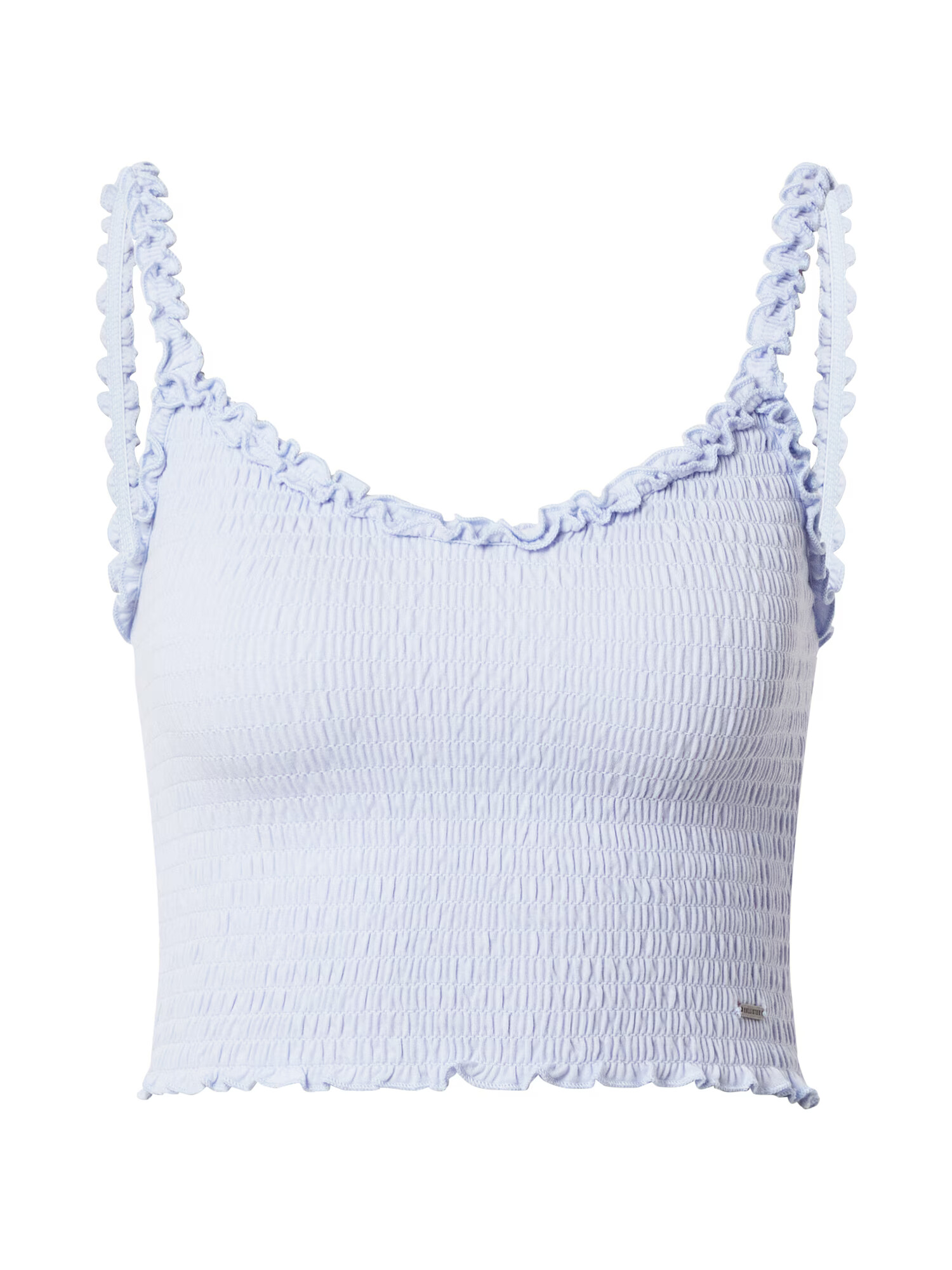 HOLLISTER Top albastru deschis - Pled.ro