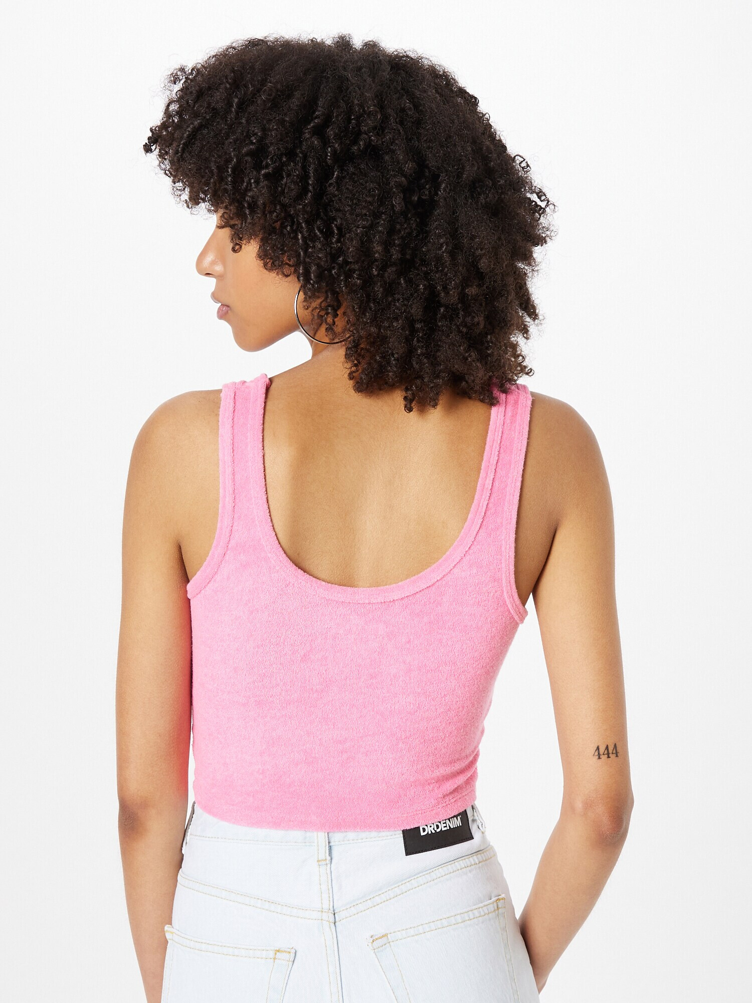 HOLLISTER Top 'BARE TERRY' roz deschis - Pled.ro