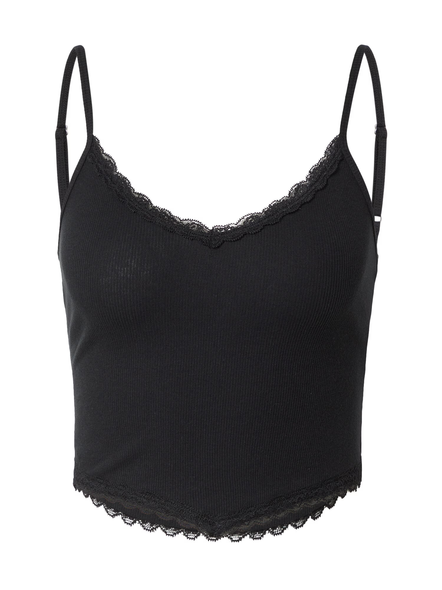 HOLLISTER Top 'BARE TRIM CAMI' negru - Pled.ro