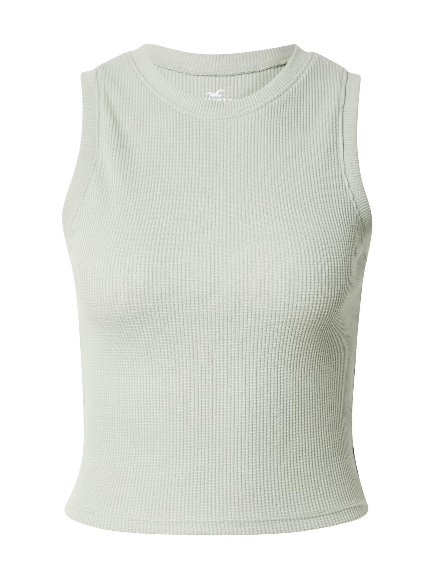 HOLLISTER Top brodat verde mentă - Pled.ro