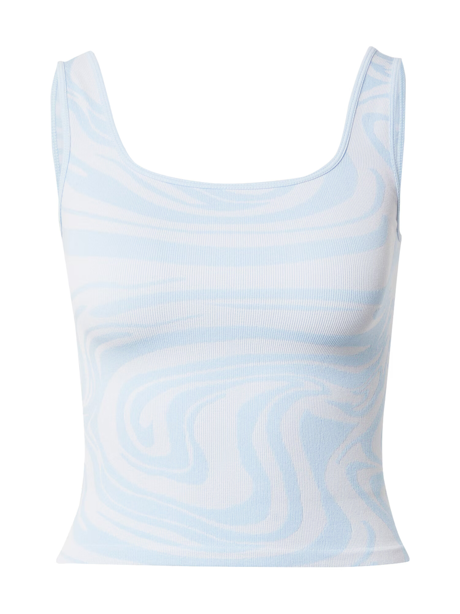 HOLLISTER Top crem / albastru deschis - Pled.ro