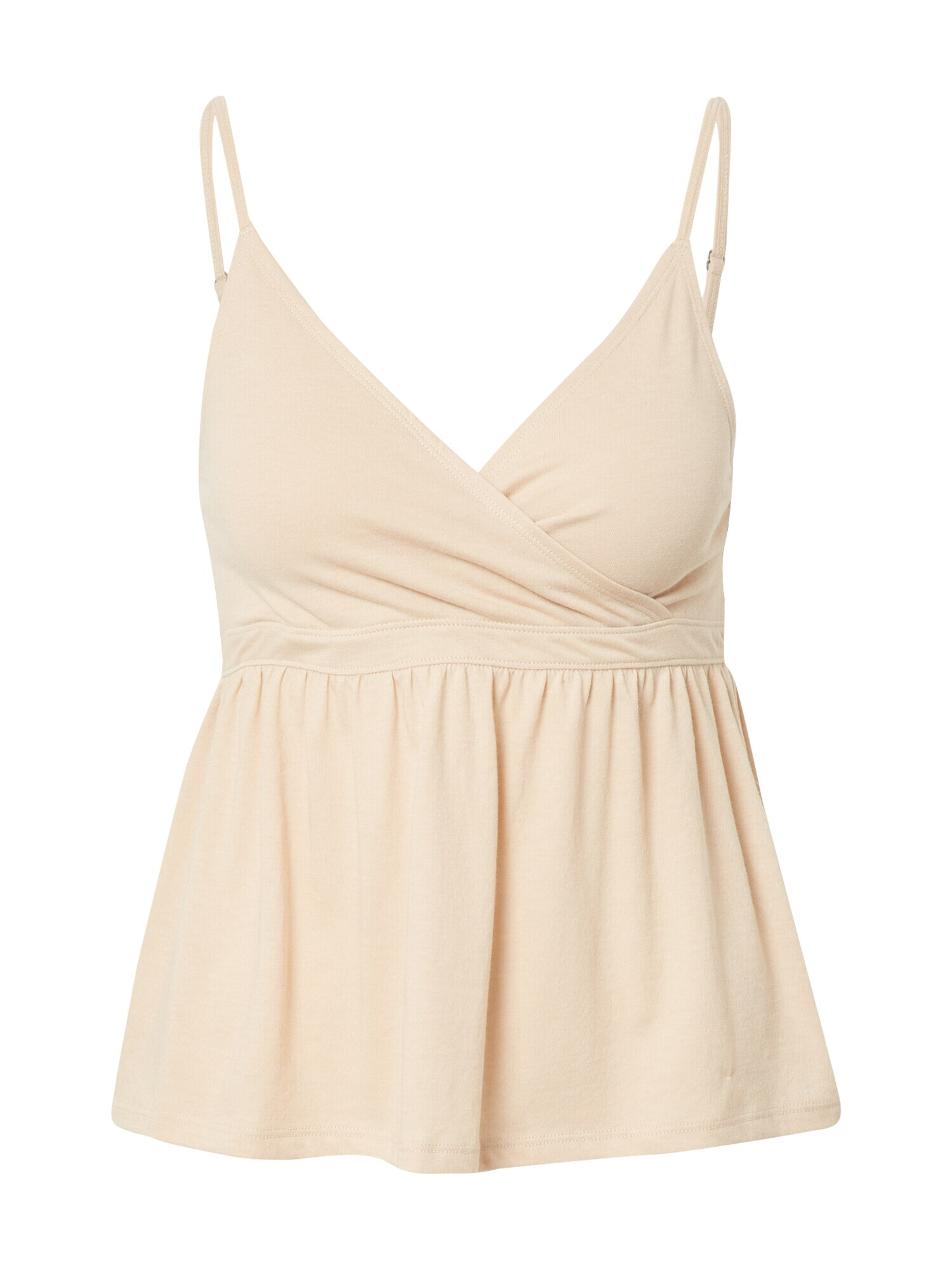 HOLLISTER Top maro deschis - Pled.ro