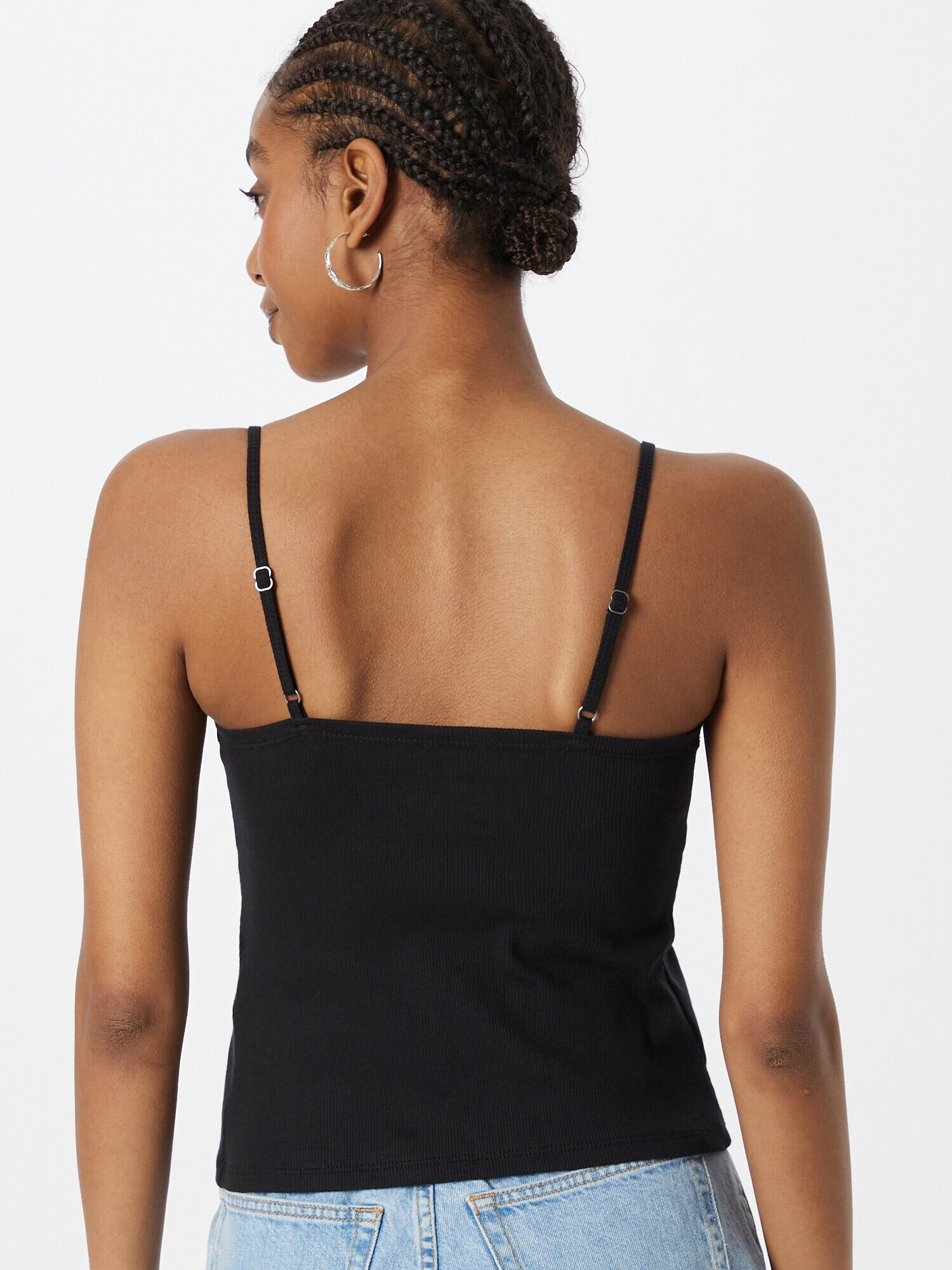 HOLLISTER Top negru - Pled.ro