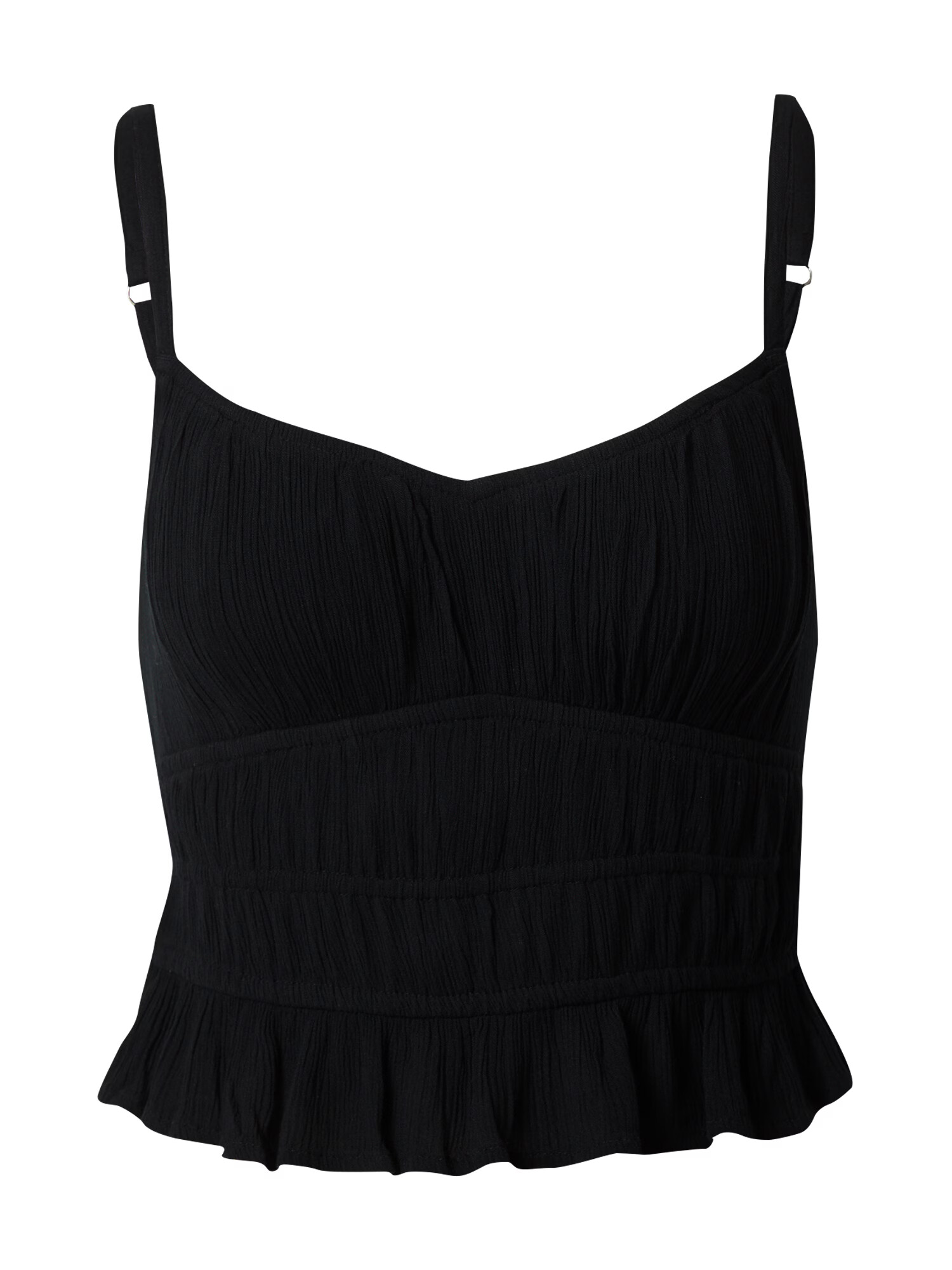 HOLLISTER Top negru - Pled.ro