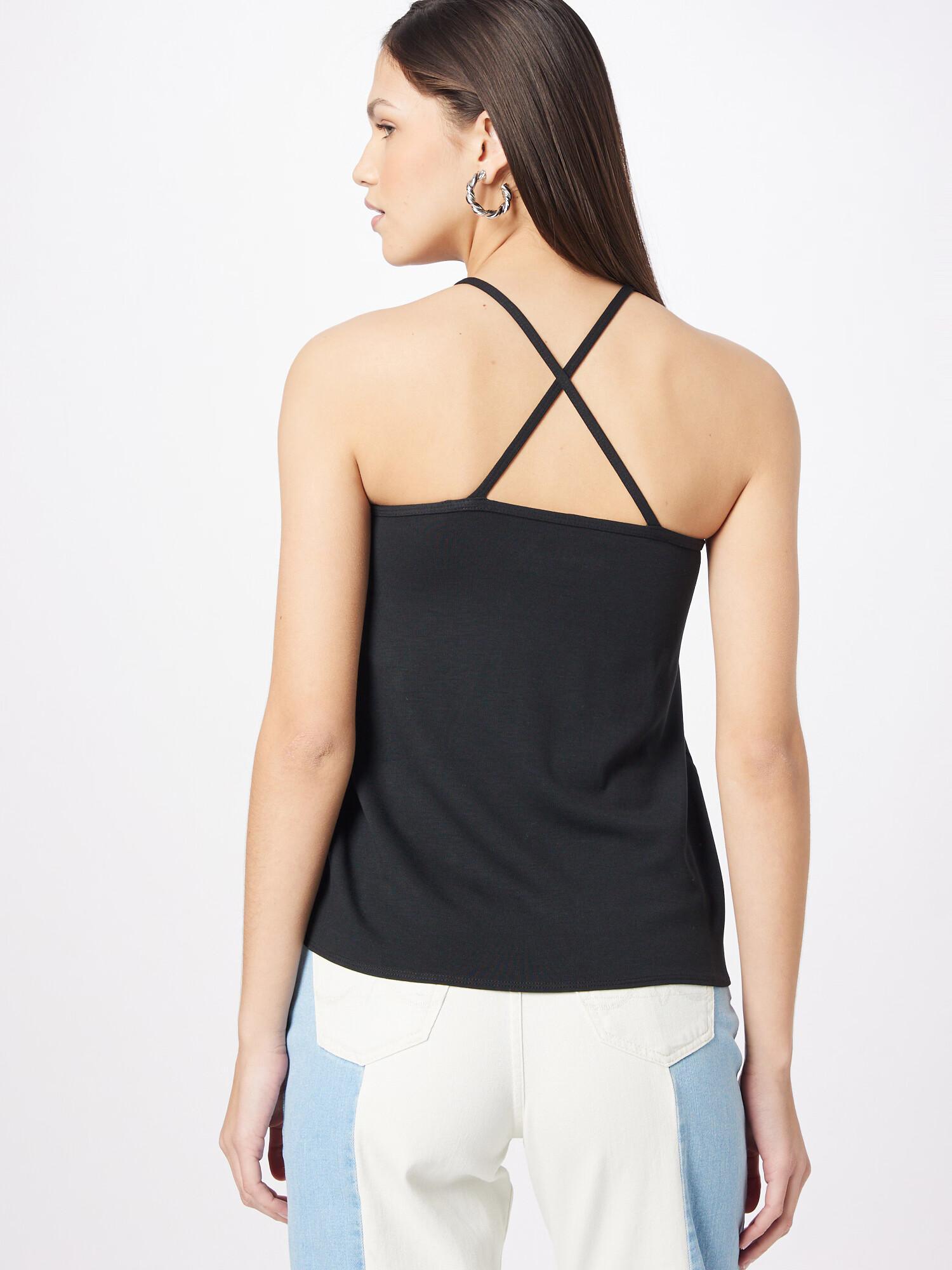 HOLLISTER Top negru - Pled.ro