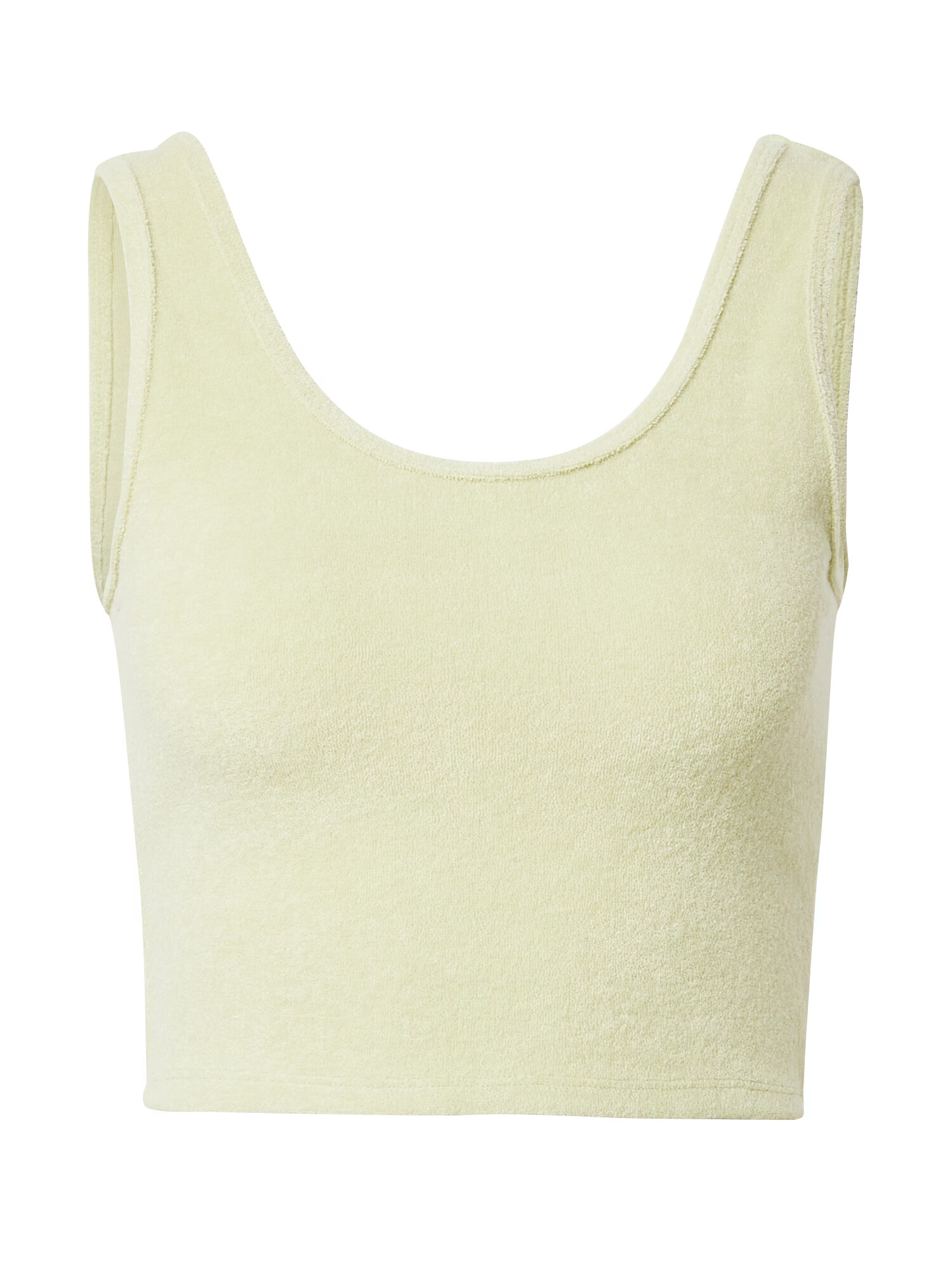 HOLLISTER Top 'TERRY' verde limetă - Pled.ro