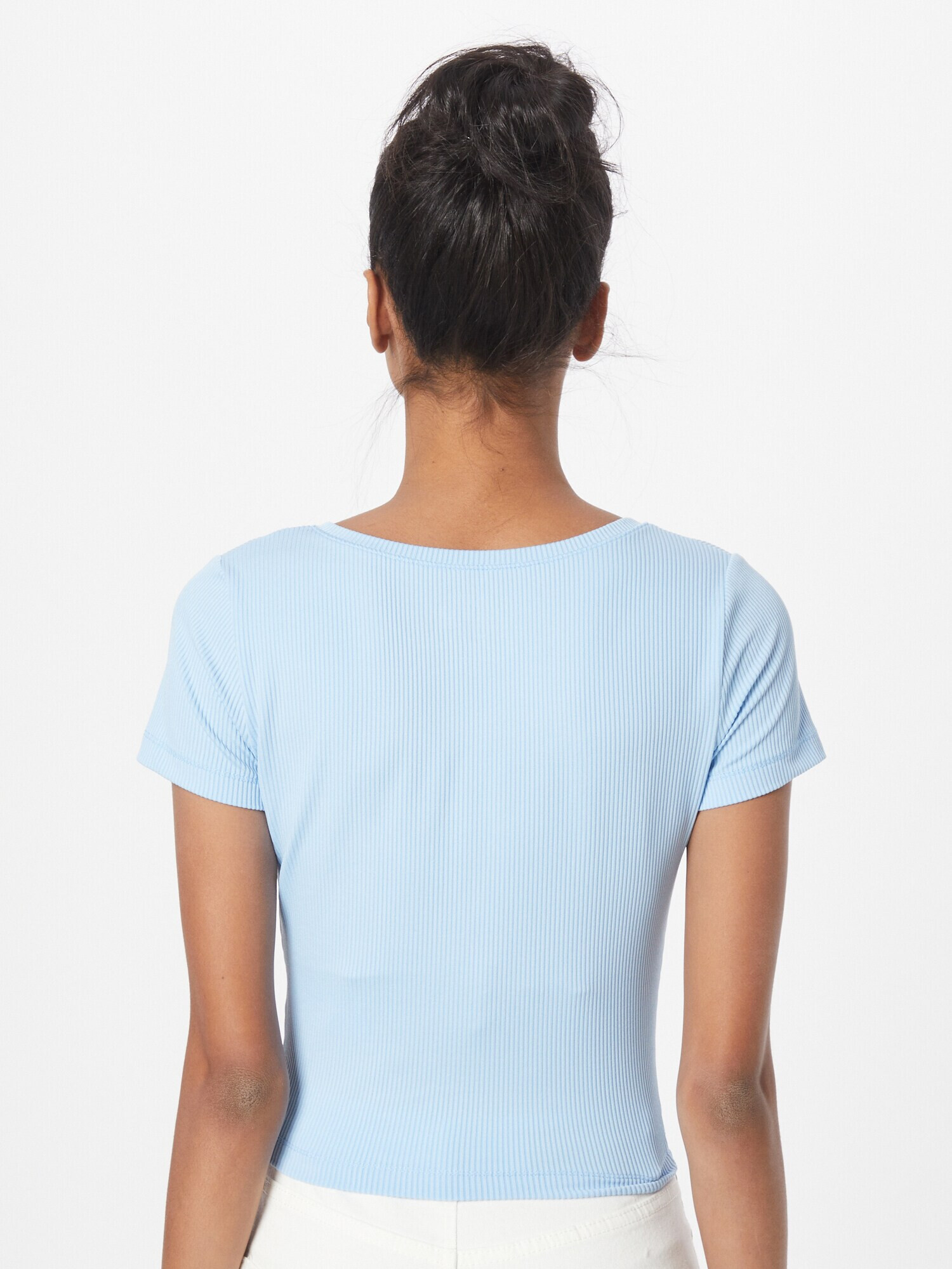 HOLLISTER Tricou albastru deschis - Pled.ro