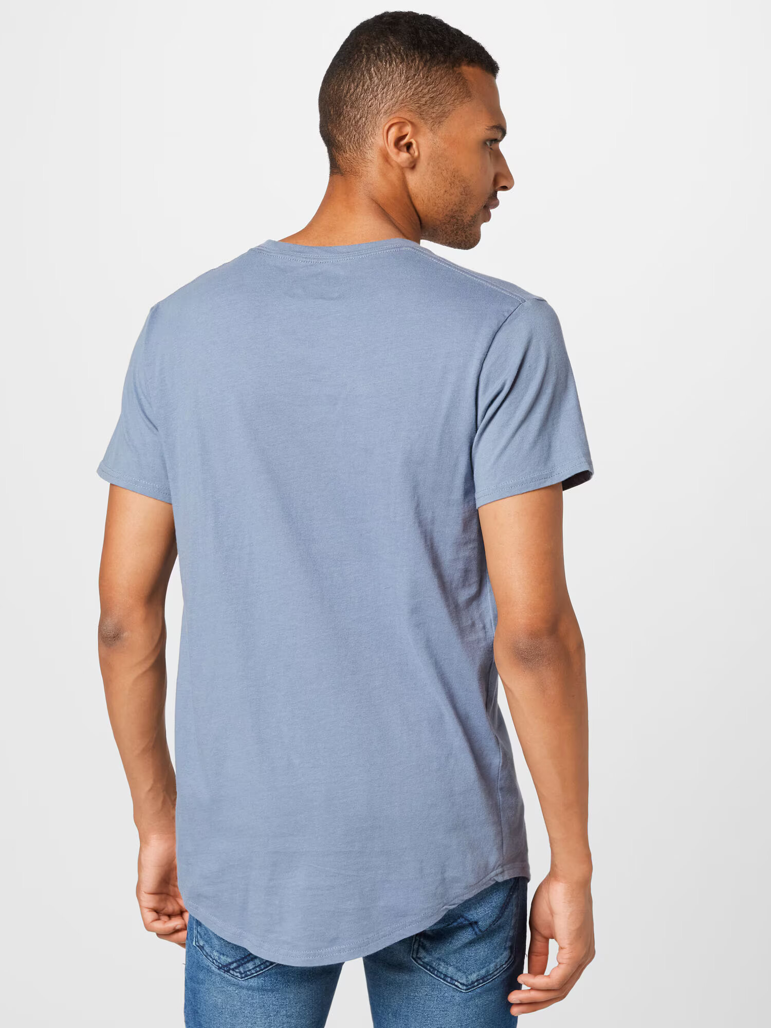 HOLLISTER Tricou albastru deschis - Pled.ro