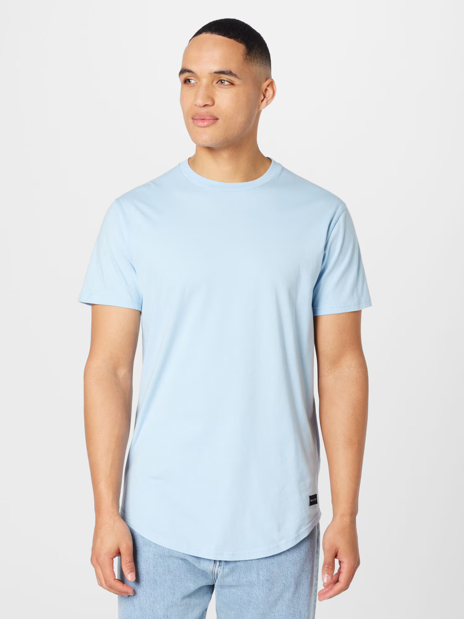 HOLLISTER Tricou albastru deschis - Pled.ro