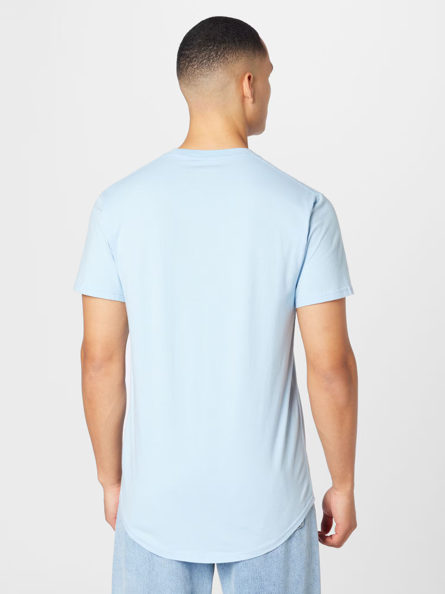 HOLLISTER Tricou albastru deschis - Pled.ro