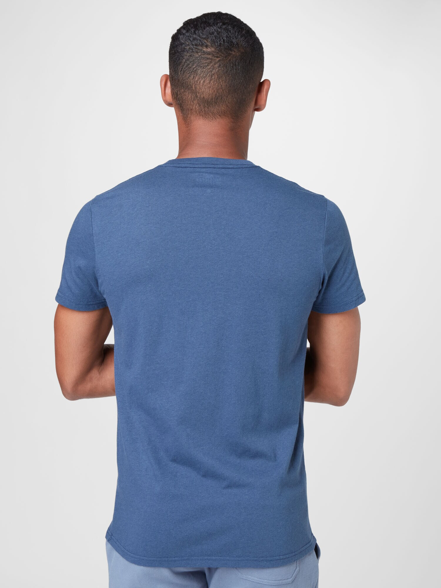 HOLLISTER Tricou albastru fumuriu - Pled.ro