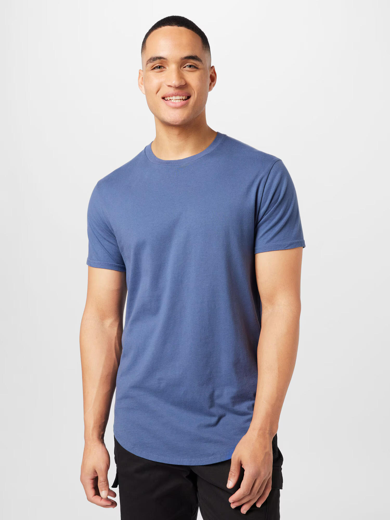 HOLLISTER Tricou albastru porumbel - Pled.ro