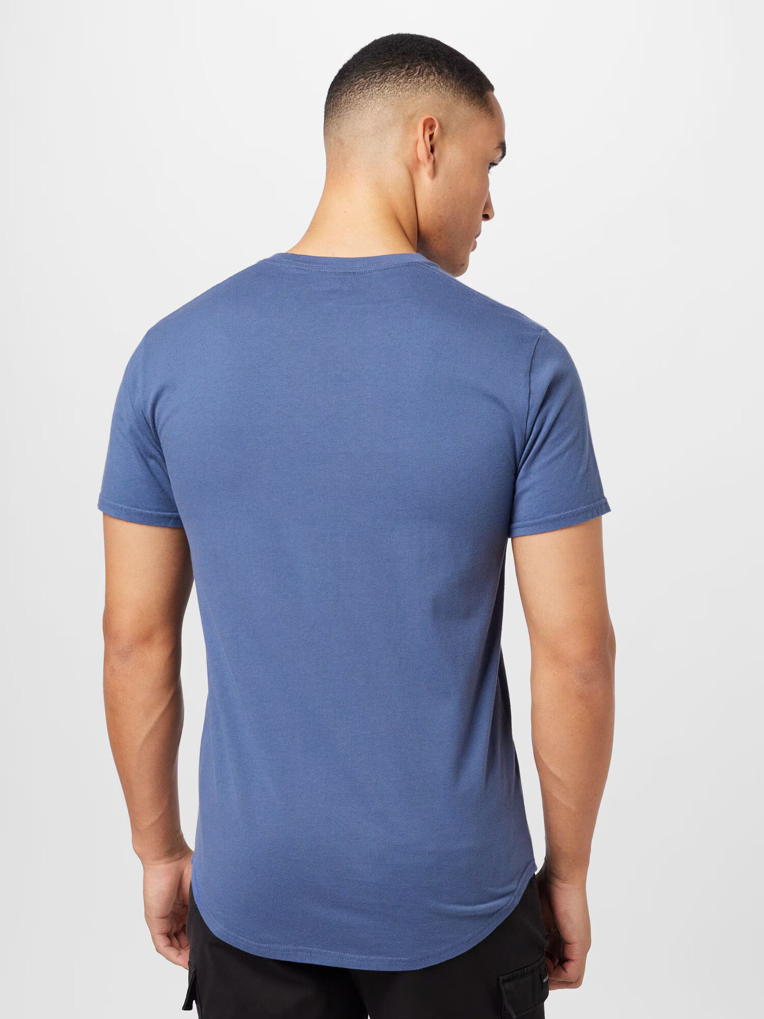 HOLLISTER Tricou albastru porumbel - Pled.ro