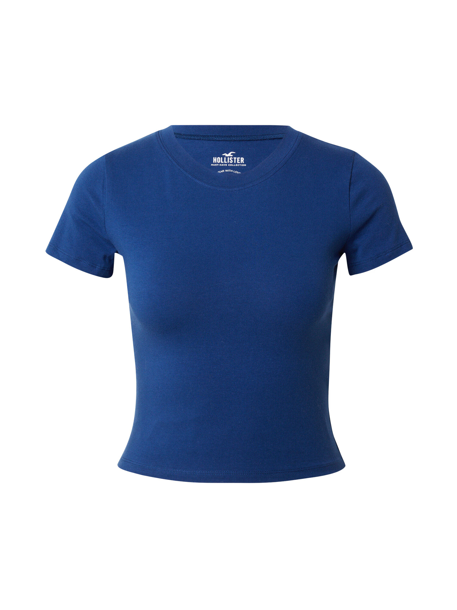 HOLLISTER Tricou albastru regal - Pled.ro