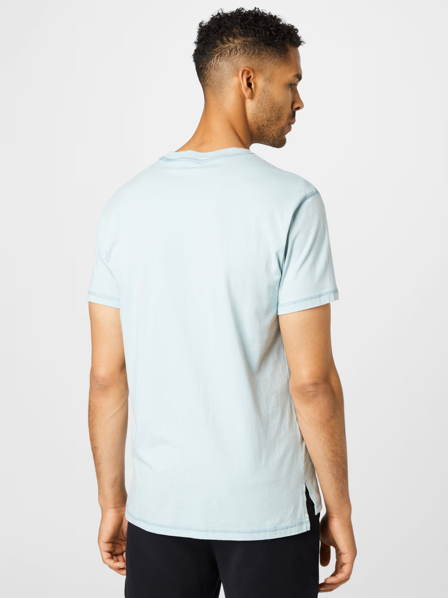 HOLLISTER Tricou azur - Pled.ro