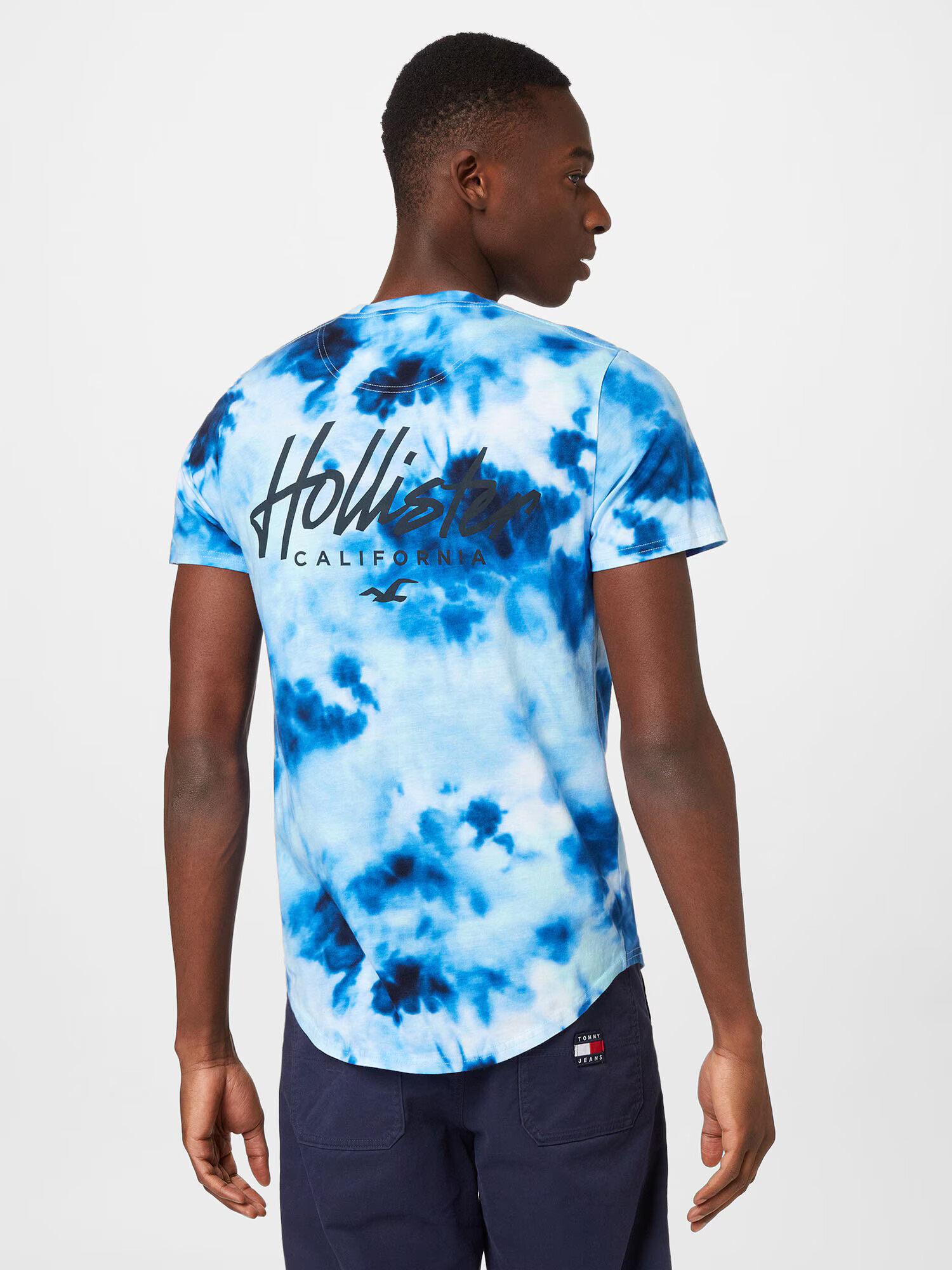 HOLLISTER Tricou bleumarin / albastru ultramarin / azuriu / albastru pastel - Pled.ro