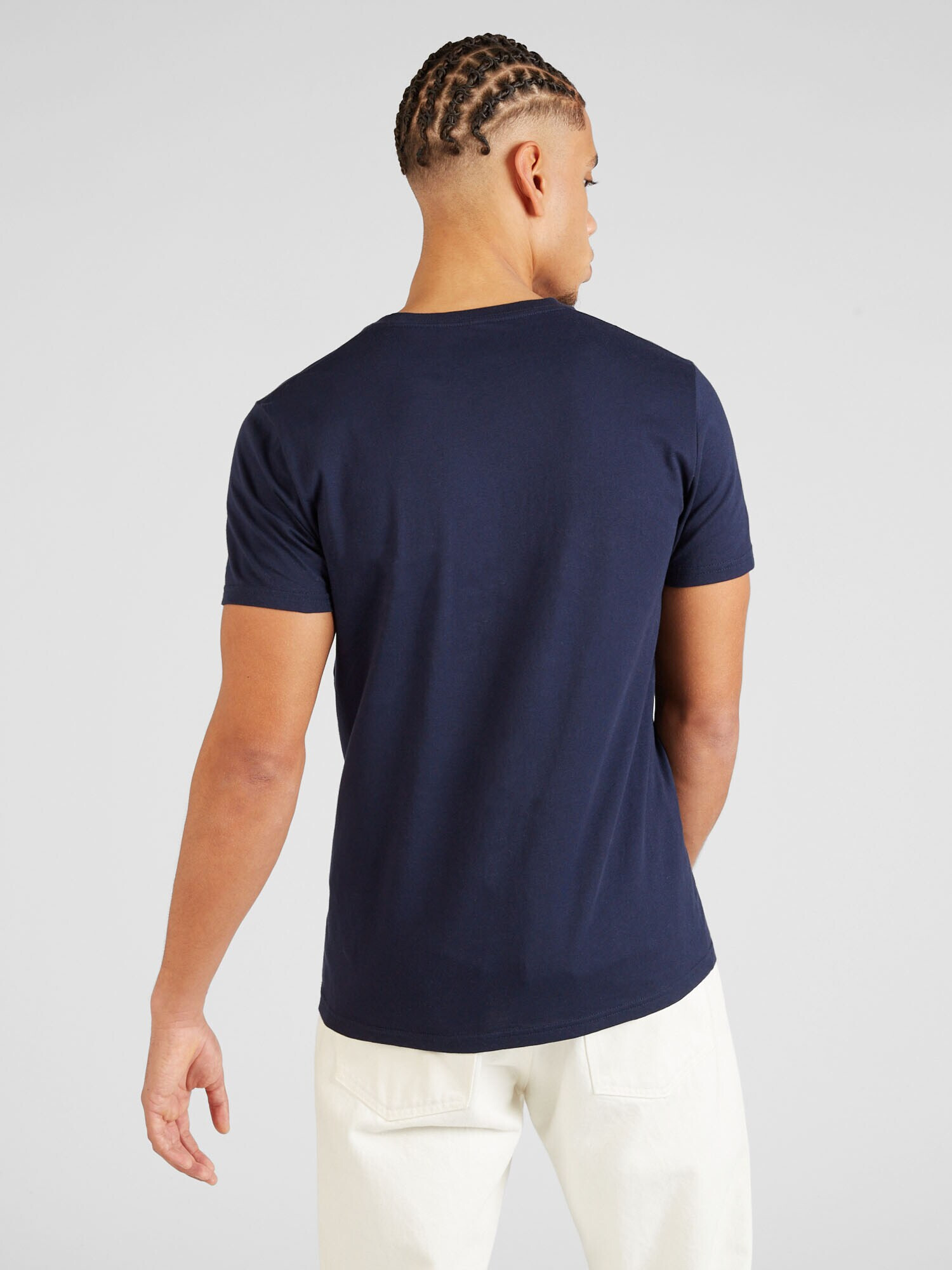 HOLLISTER Tricou bleumarin / maro / gri / verde închis - Pled.ro