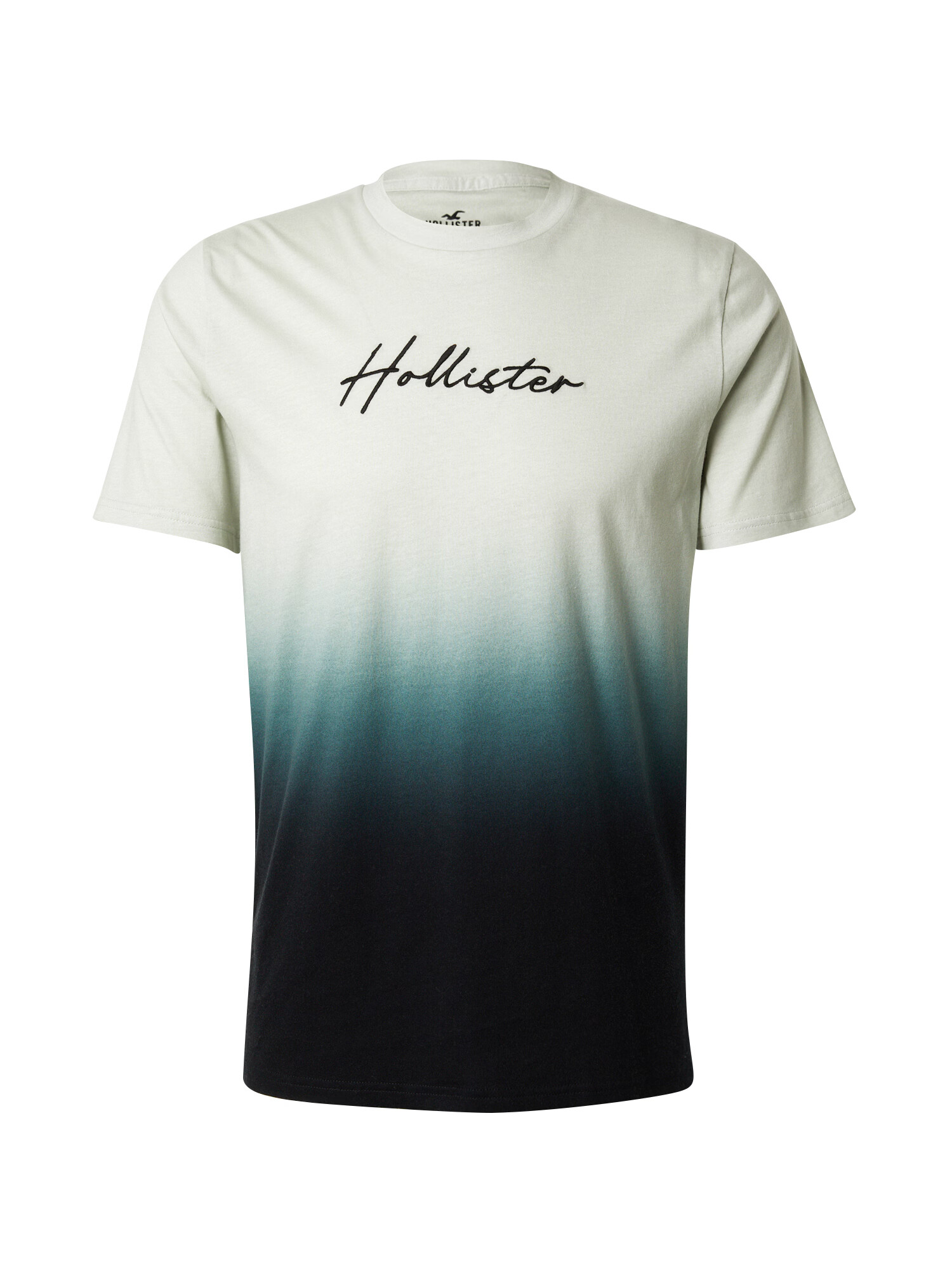 HOLLISTER Tricou bleumarin / verde smarald / verde pastel - Pled.ro