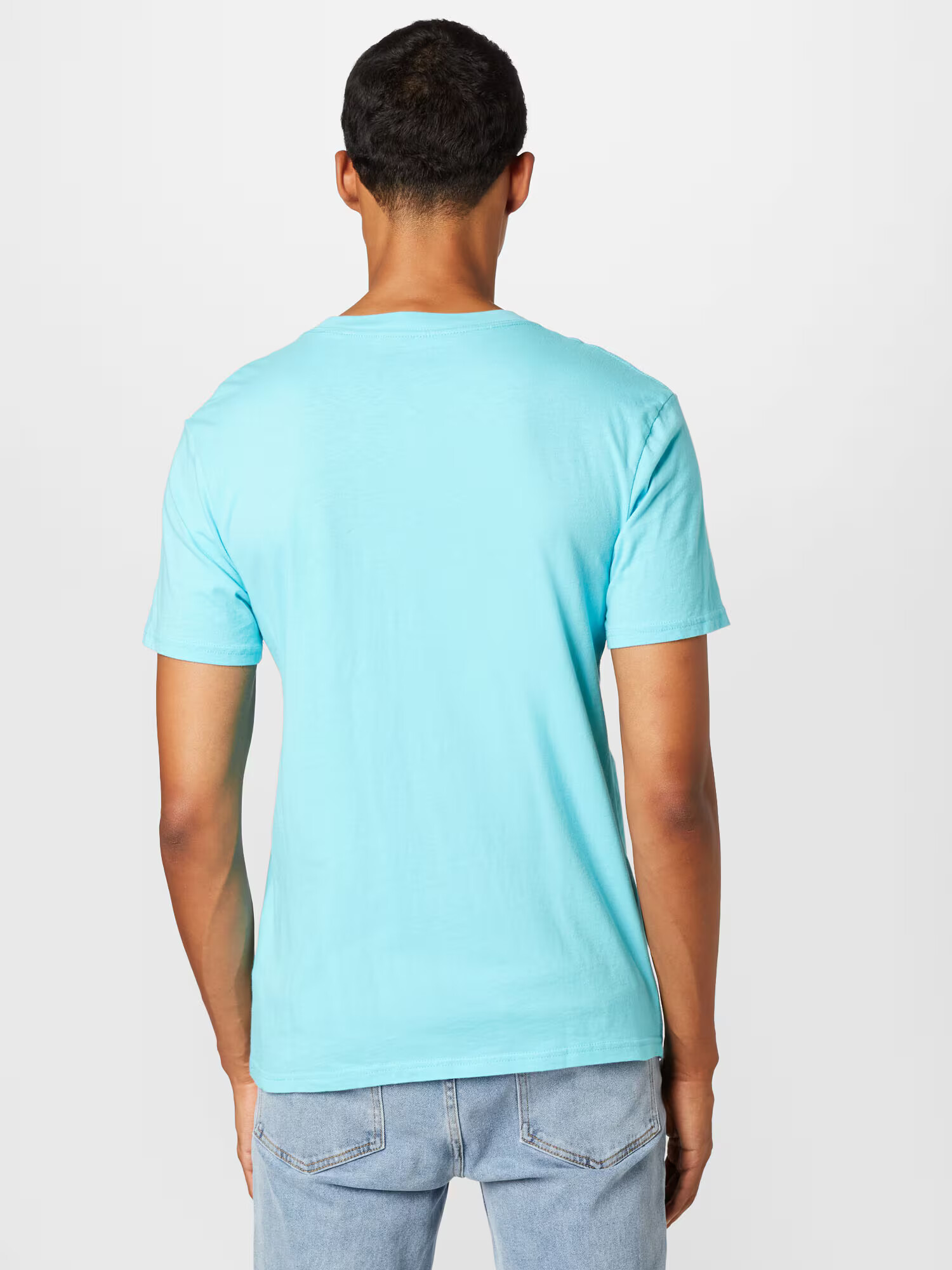 HOLLISTER Tricou 'BLUEDE' turcoaz - Pled.ro